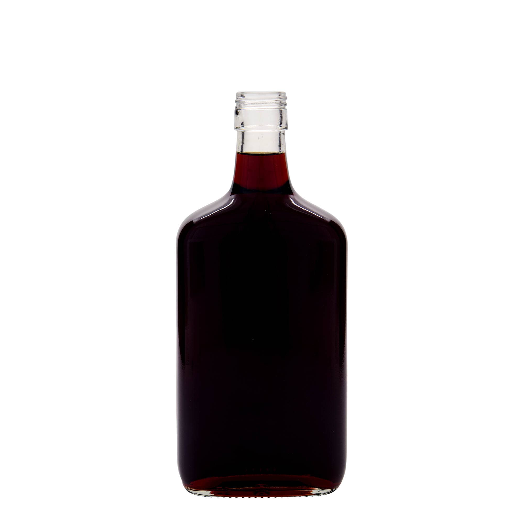 Sticlă din sticlă de 700 ml „Amaretto”, dreptunghiulară, închidere: PP 31,5