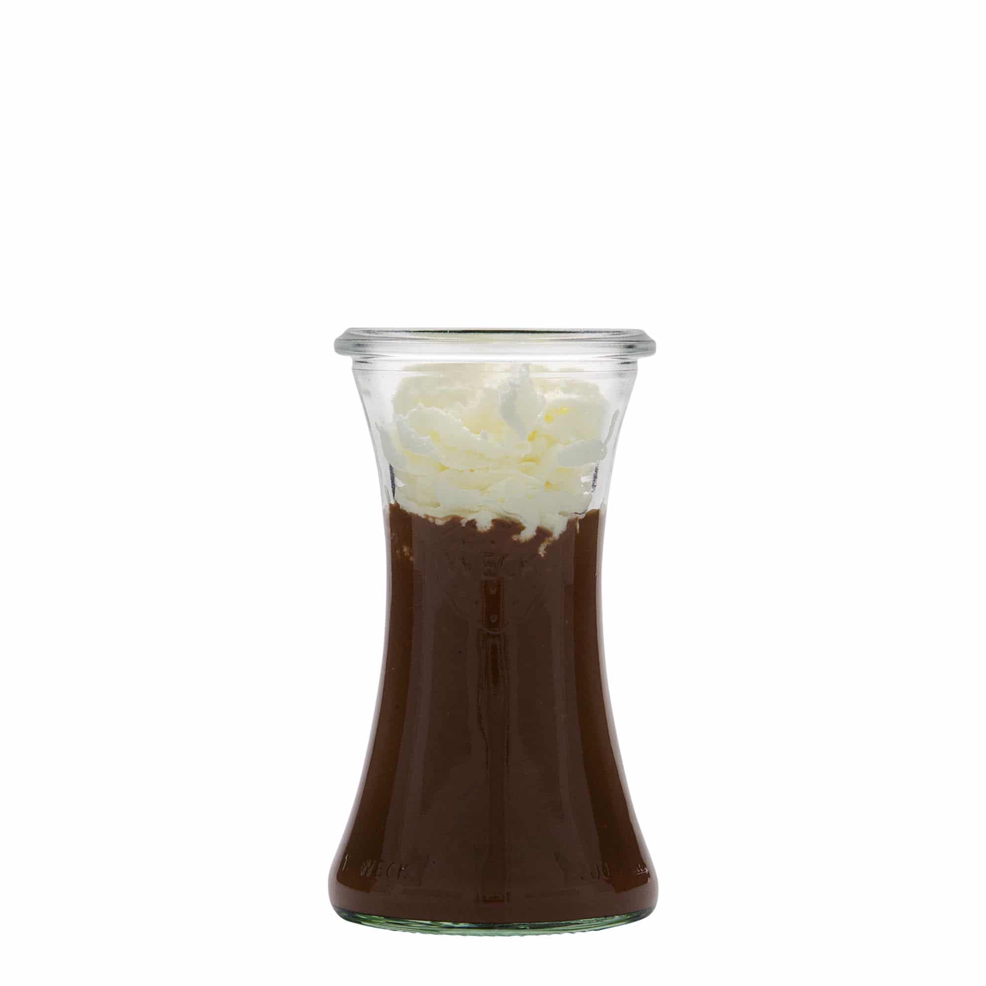 Borcan WECK delicatese de 200 ml, închidere: Margine rotundă