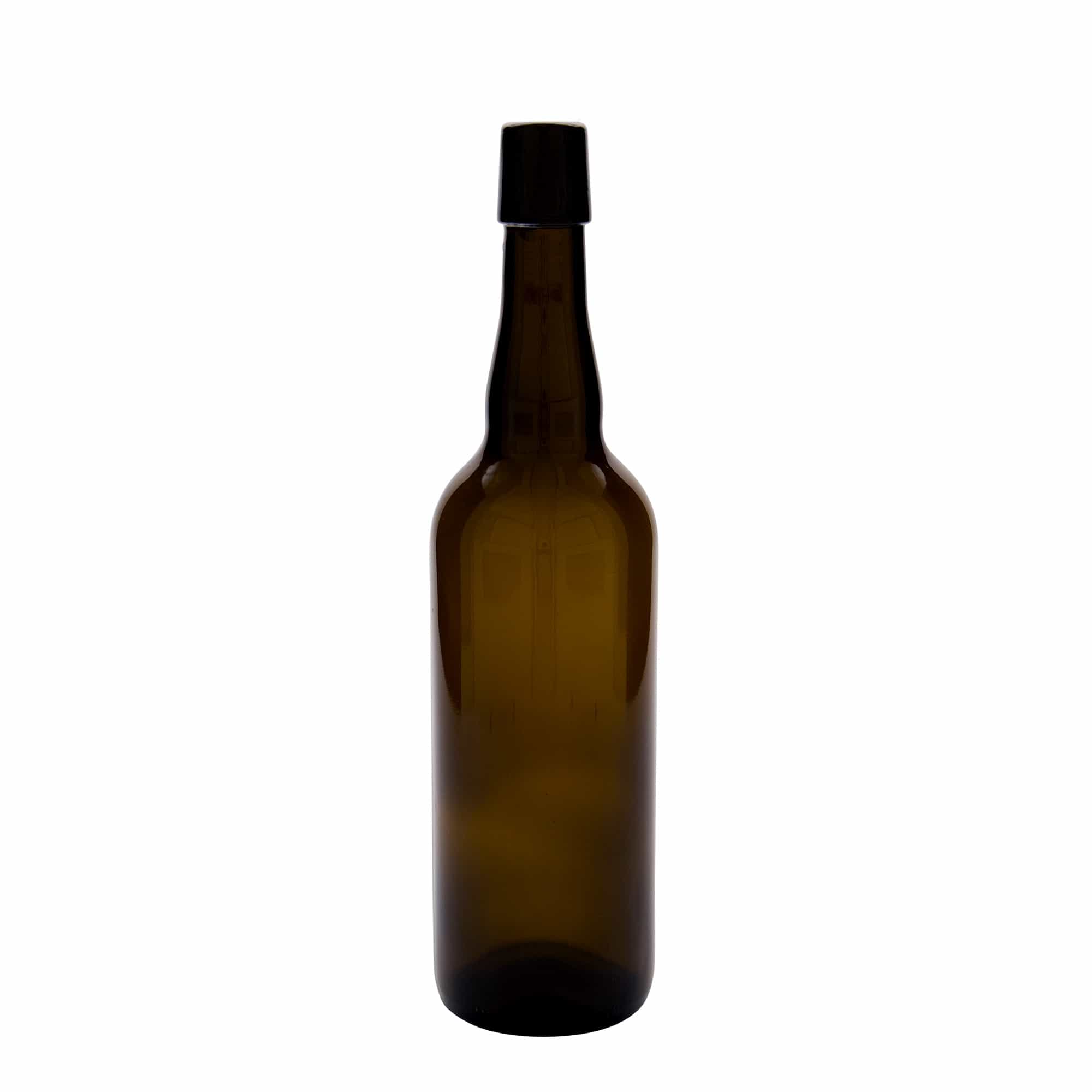 Sticlă de bere de 750 ml Belgia, sticlă, maro, închidere: Dop tip Swing top