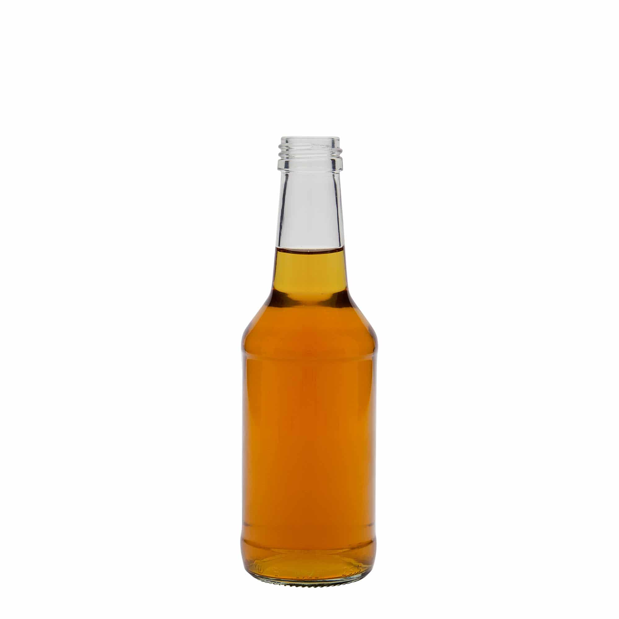 Sticlă din sticlă de 250 ml „Nils”, închidere: PP 28