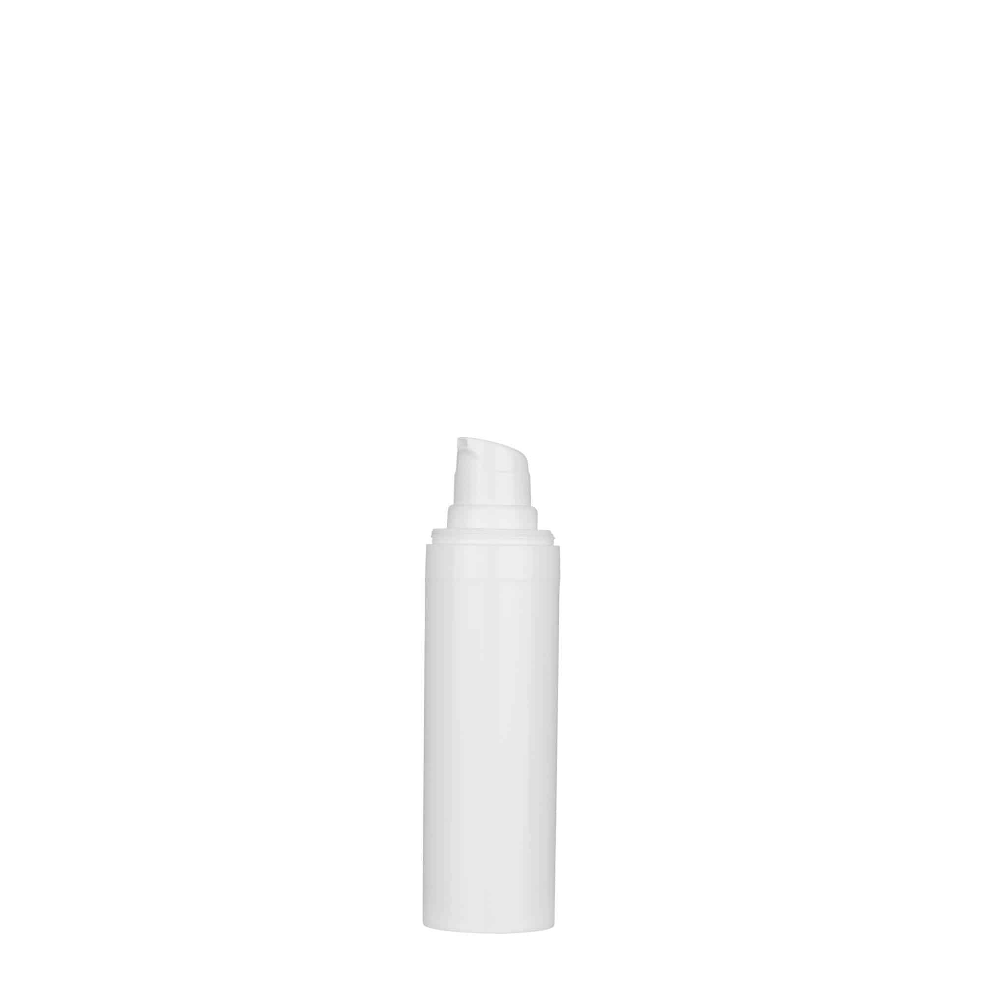 Dozator fără aer de 30 ml „Micro”, material plastic PP, alb