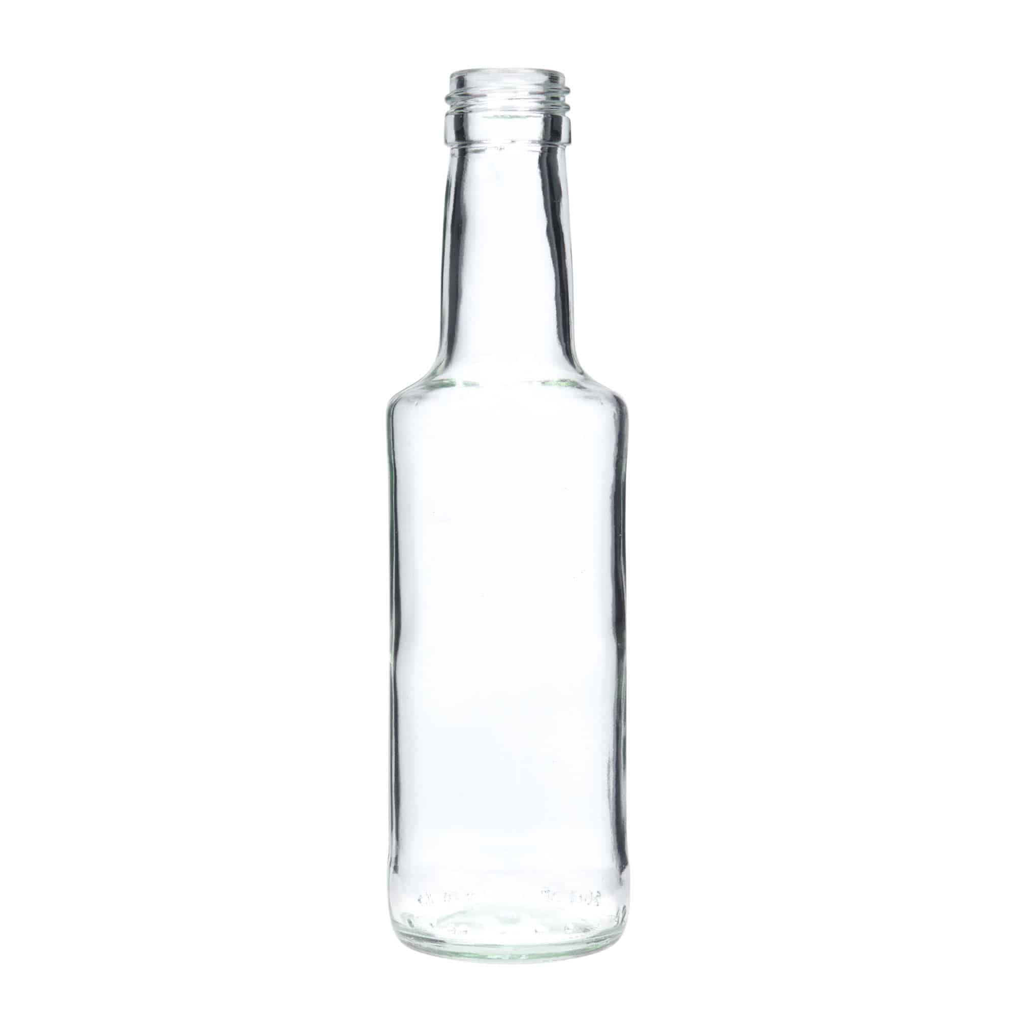 Sticlă din sticlă de 200 ml „Bernie”, închidere: PP 28