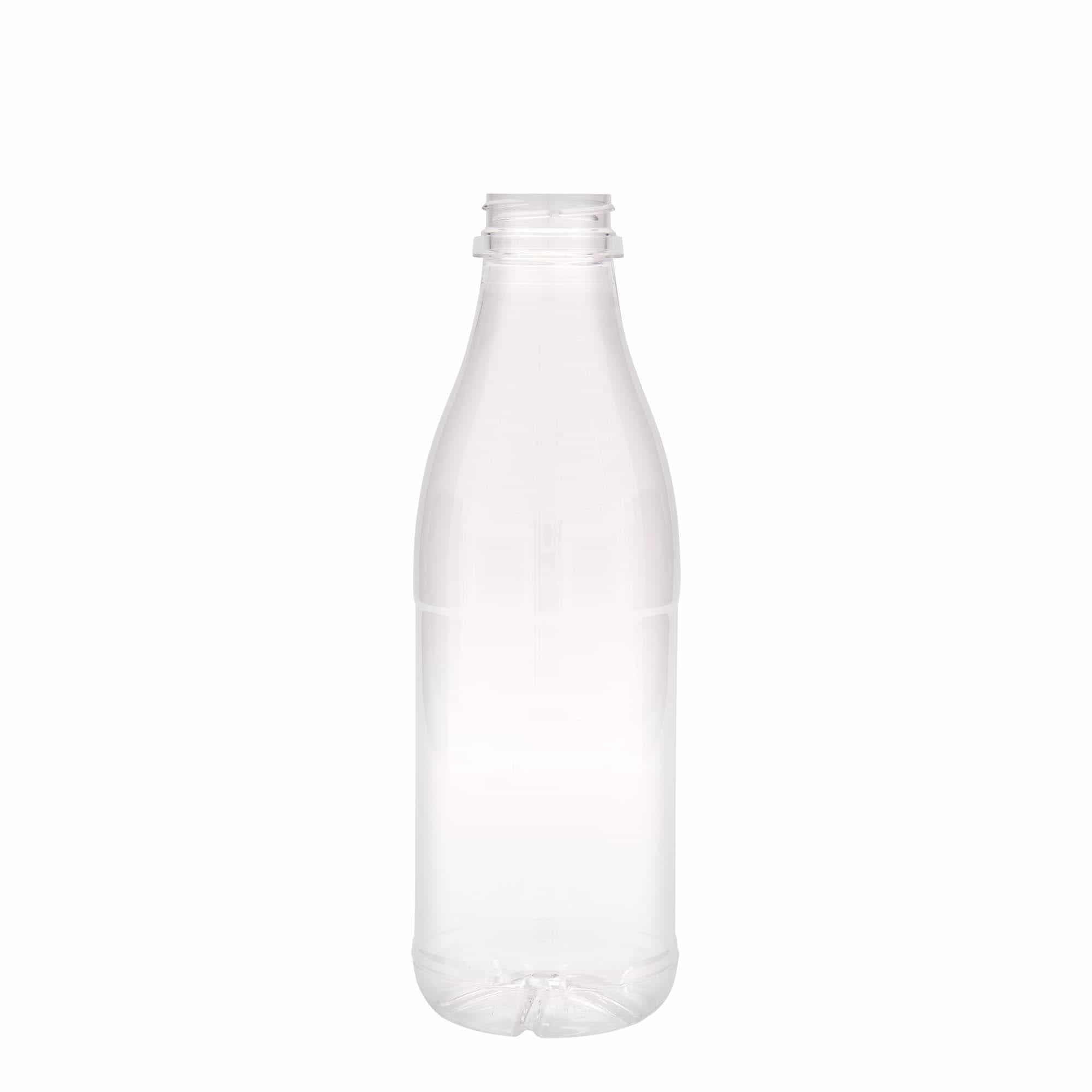 Sticlă PET de 750 ml „Milk and Juice”, material plastic, închidere: 38 mm