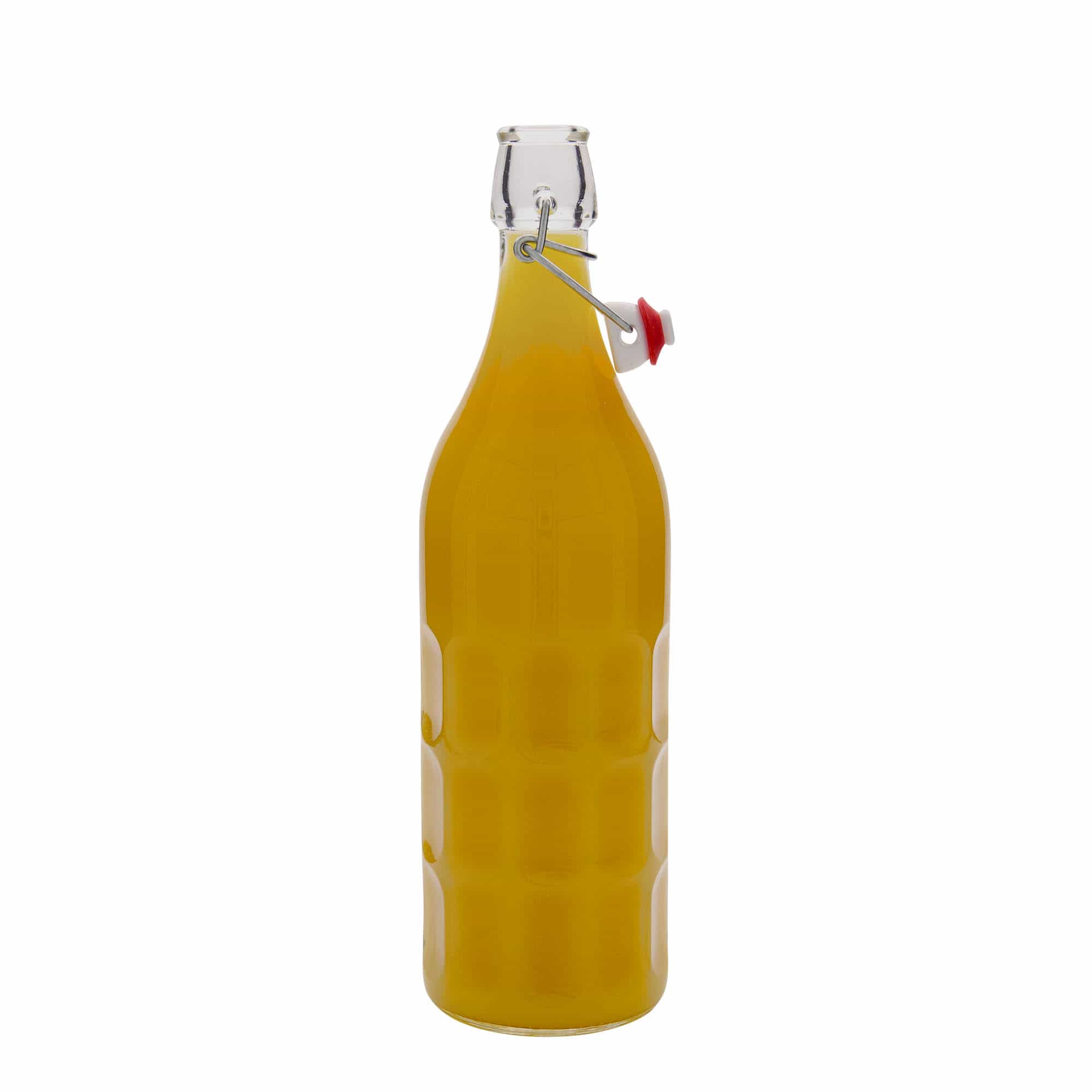 Sticlă din sticlă de 1.000 ml „Moresca”, închidere: Dop tip Swing top