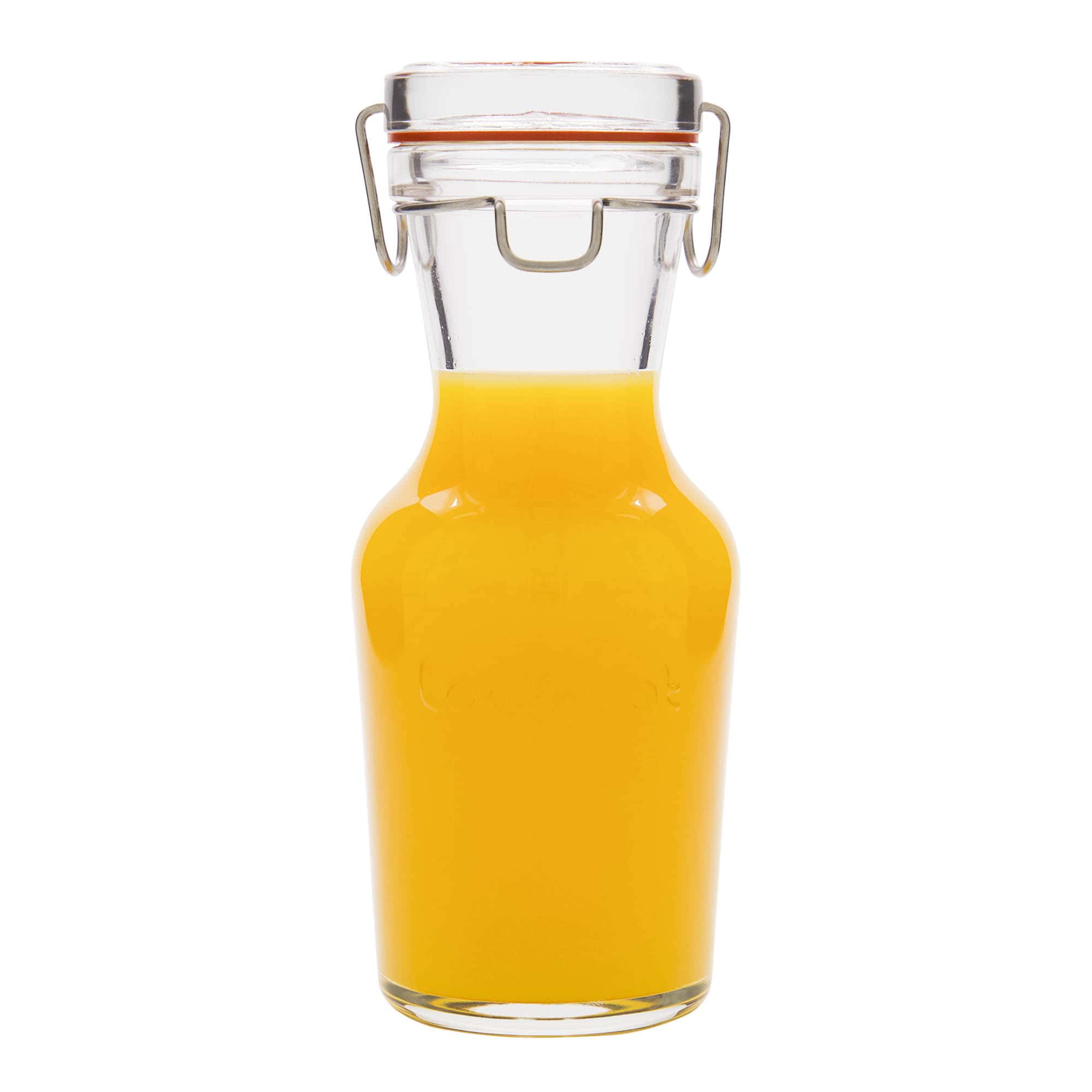 Carafă de sticlă de 500 ml „Lock-Eat”, închidere: Capac ermetic