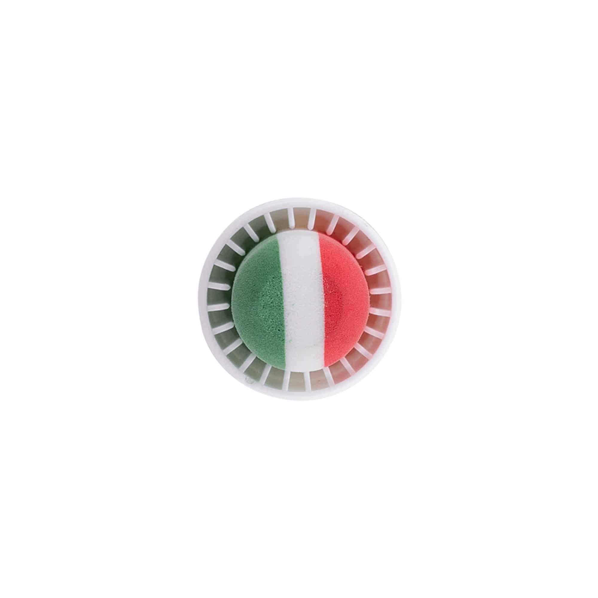 Dop tip ciupercă 19 mm „Italia”, plastic, multicolor, pentru închidere: Dop de plută