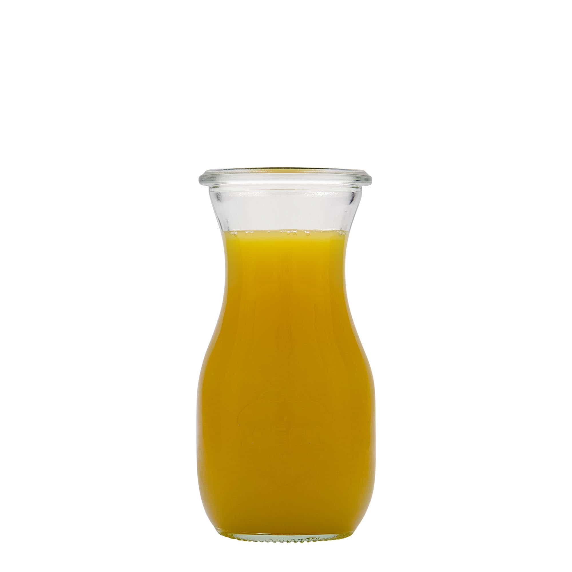 Sticlă de suc WECK de 250 ml, închidere: Margine rotundă