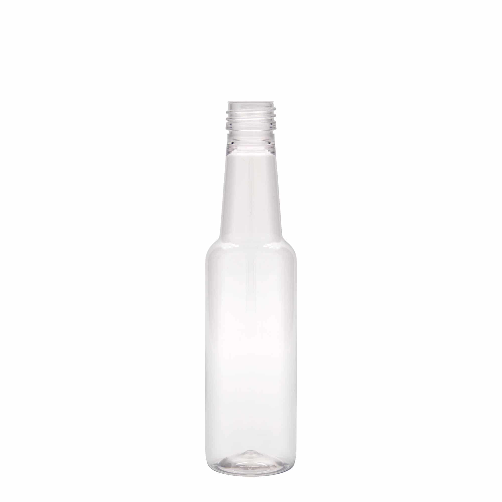 Sticlă PET de 250 ml „Vin”, material plastic, închidere: PP 28