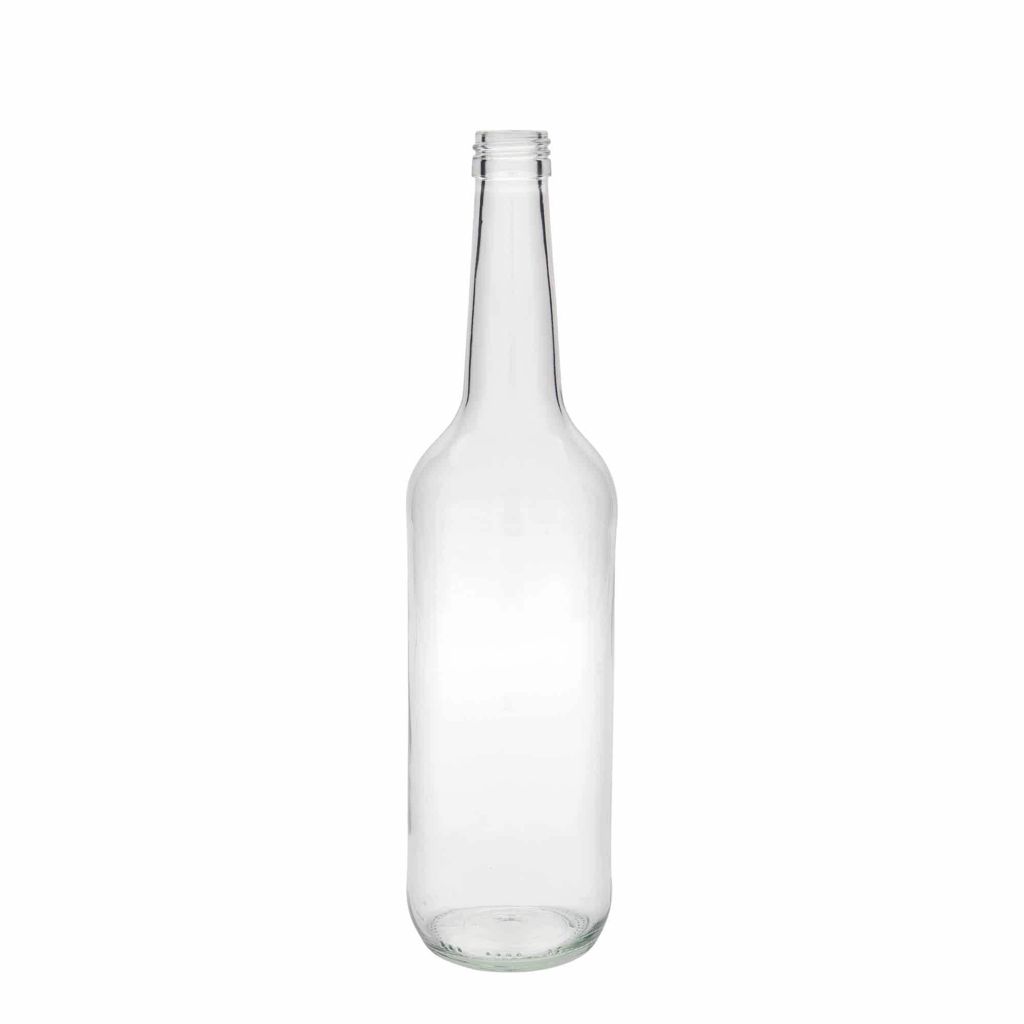 Sticlă din sticlă cu gât drept de 700 ml, închidere: PP 28