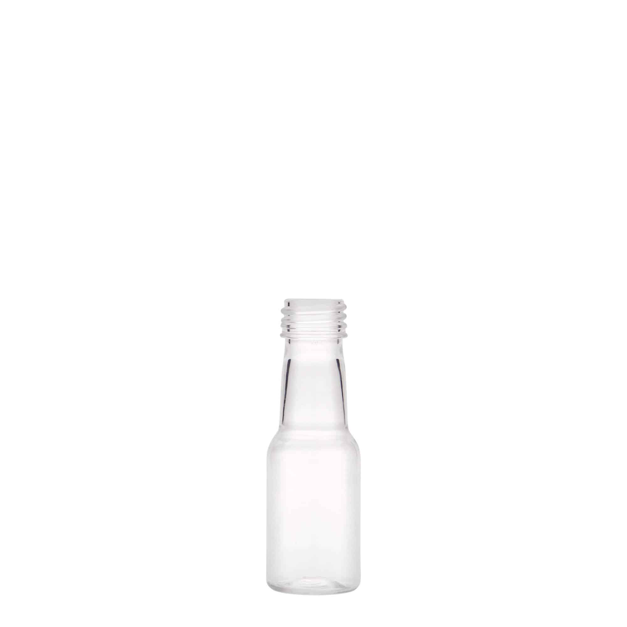 Sticlă PET de 20 ml „Theo”, material plastic, închidere: PP 18