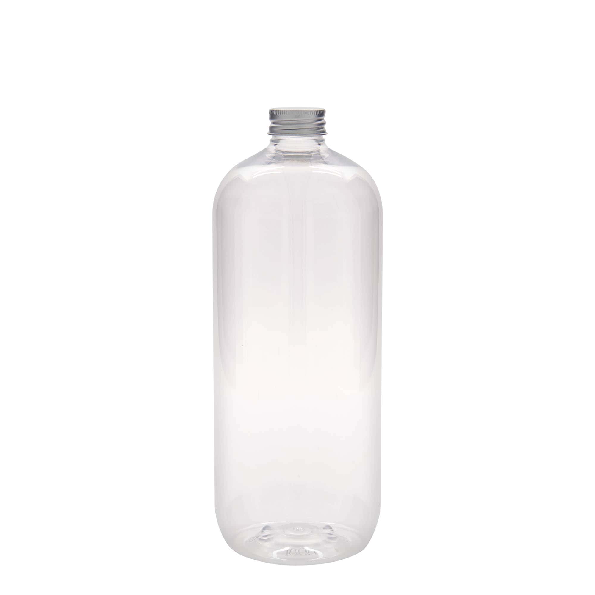 Sticlă PET de 1.000 ml „Boston”, material plastic, închidere: GPI 28/410