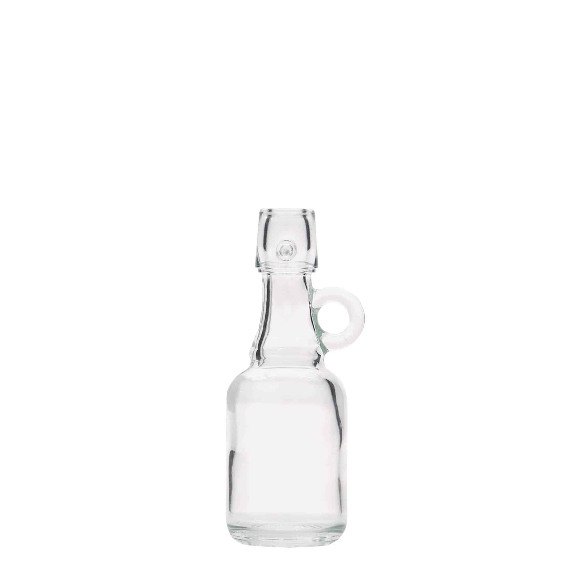 Sticlă din sticlă de 40 ml „Santos”, închidere: Dop tip Swing top