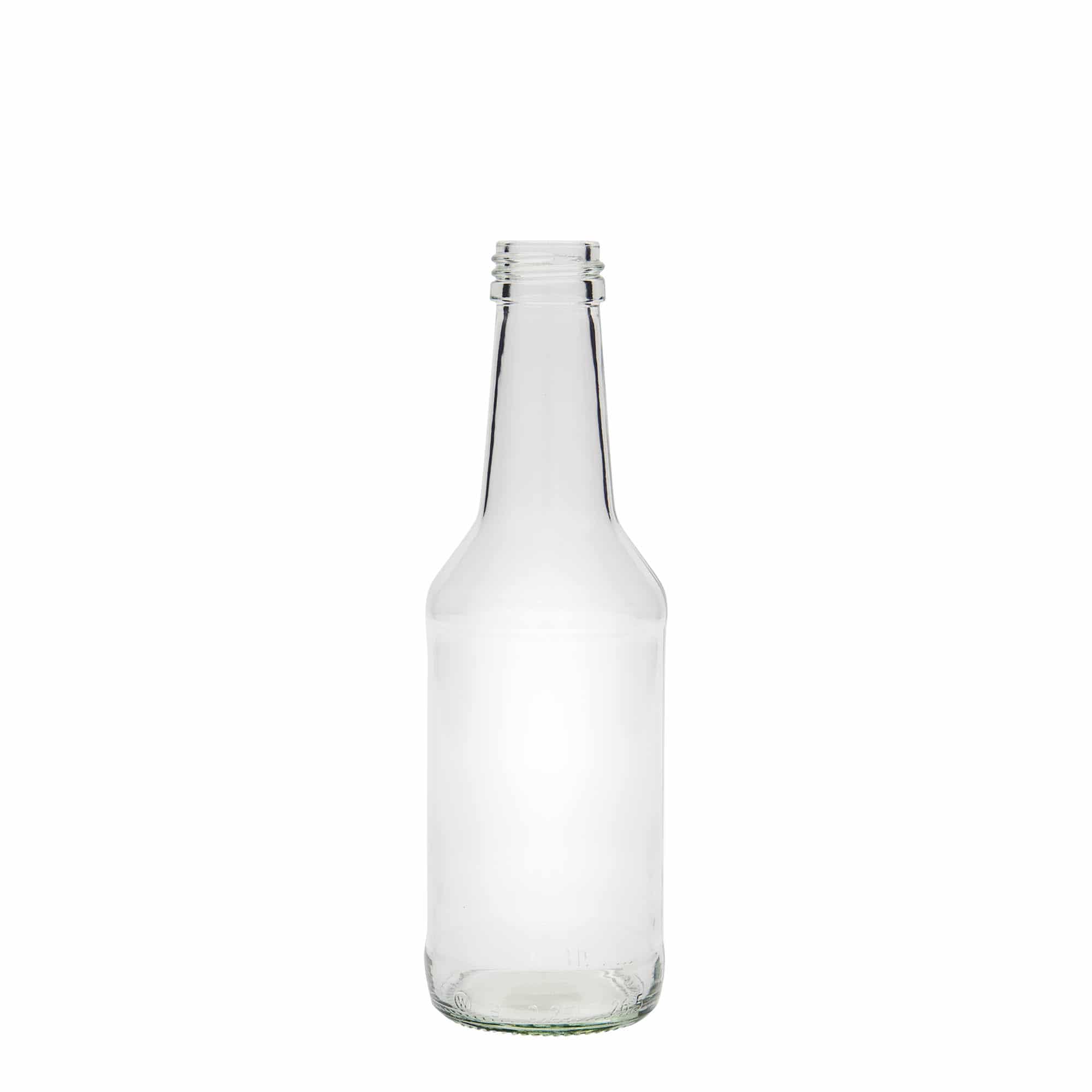 Sticlă din sticlă de 250 ml „Nils”, închidere: PP 28