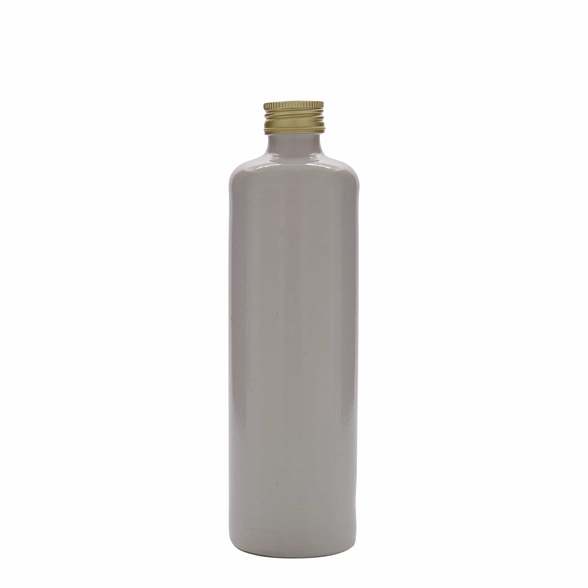 Ulcior de lut de 500 ml, ceramică, alb, închidere: PP 31,5