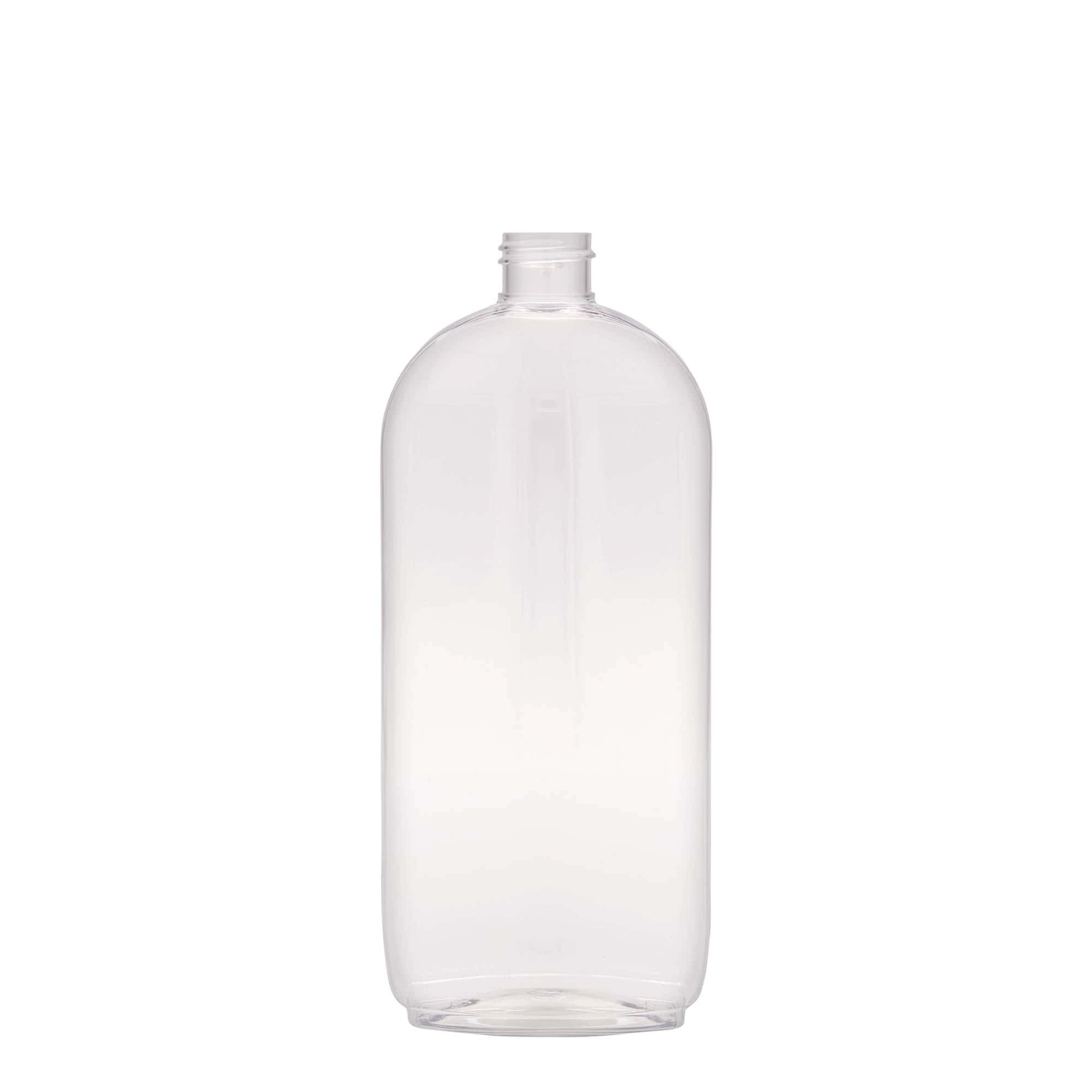 Sticlă PET de 500 ml „Iris”, ovală, material plastic, închidere: GPI 24/410