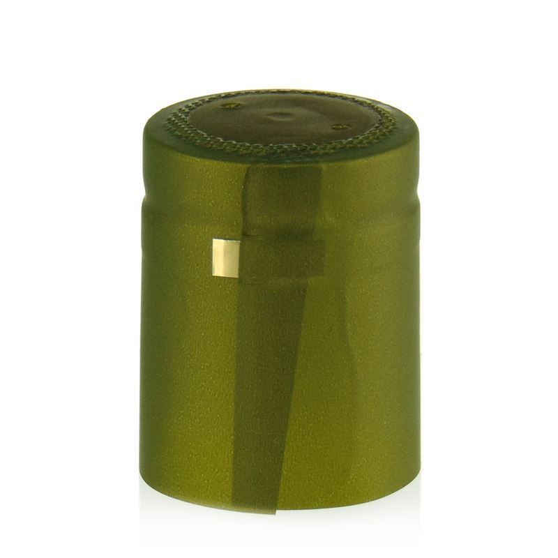 Capsule termoretractabile 32x41, material plastic PVC, verde oliv