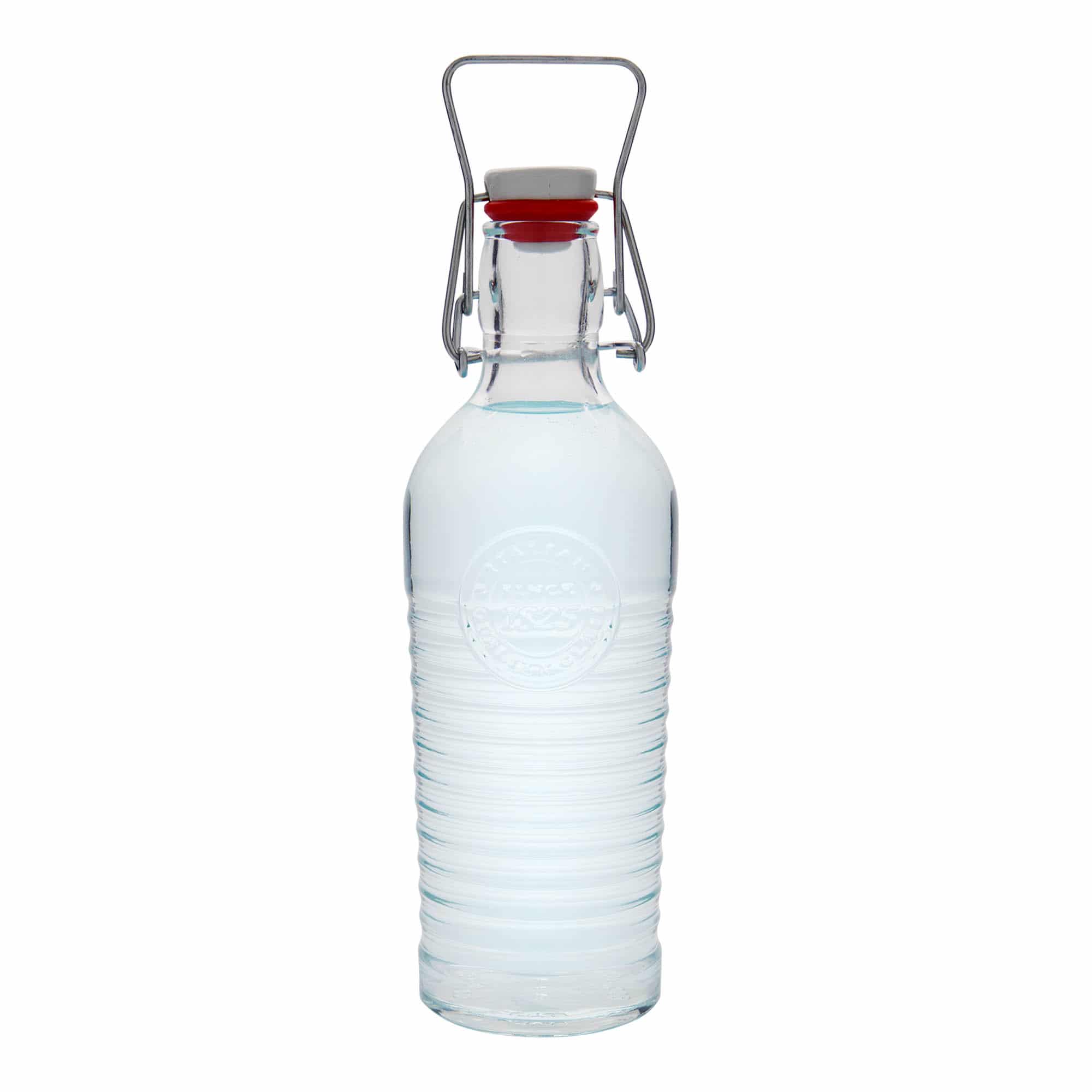 Sticlă din sticlă de 750 ml „Officina 1825”, închidere: Dop tip Swing top