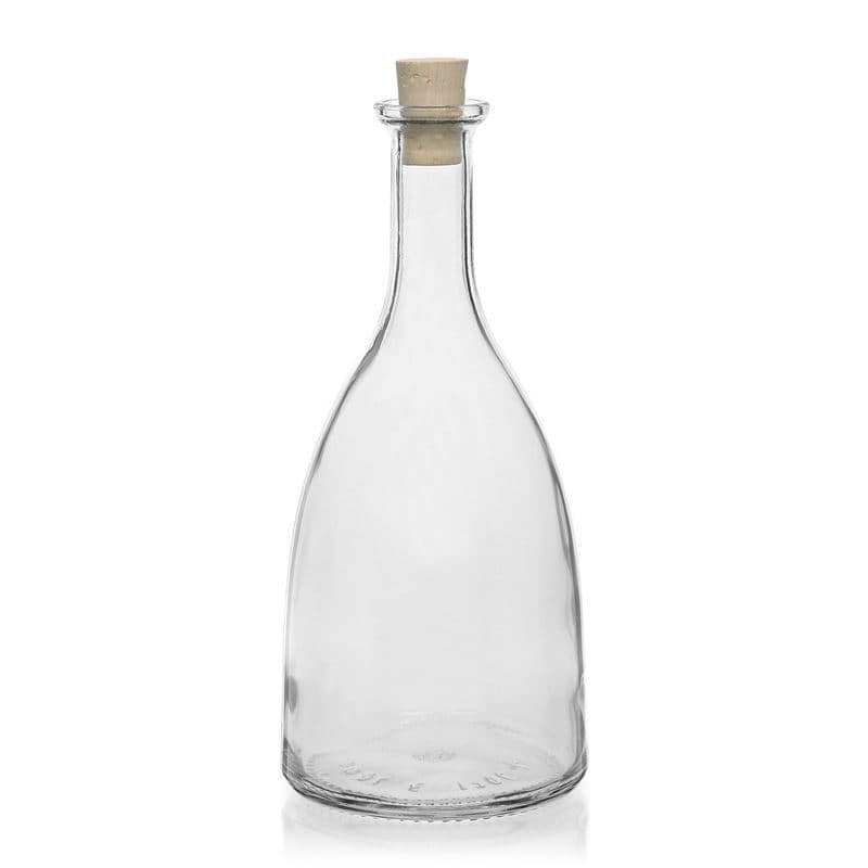 Sticlă din sticlă de 700 ml „Viola”, închidere: Dop de plută