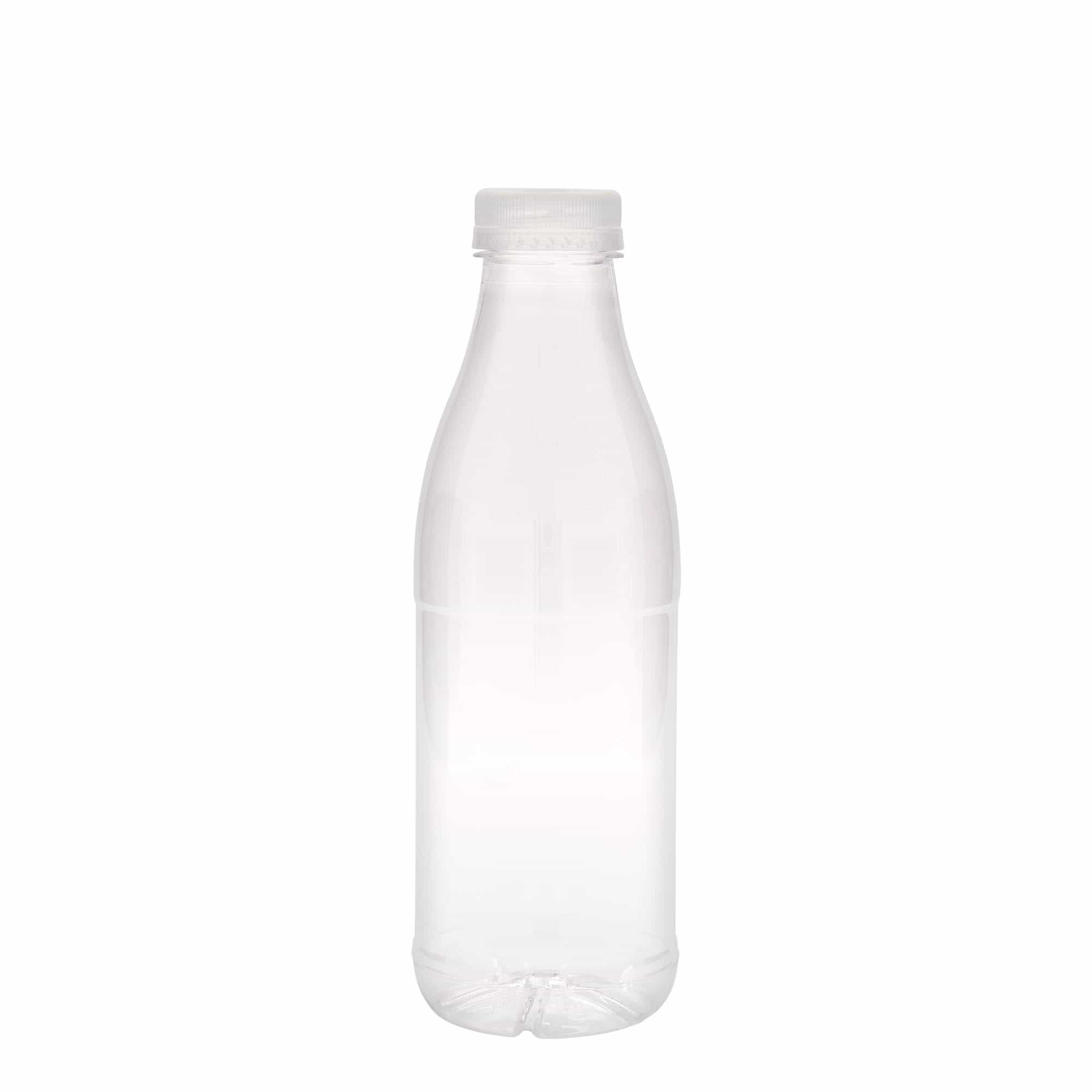 Sticlă PET de 750 ml „Milk and Juice”, material plastic, închidere: 38 mm