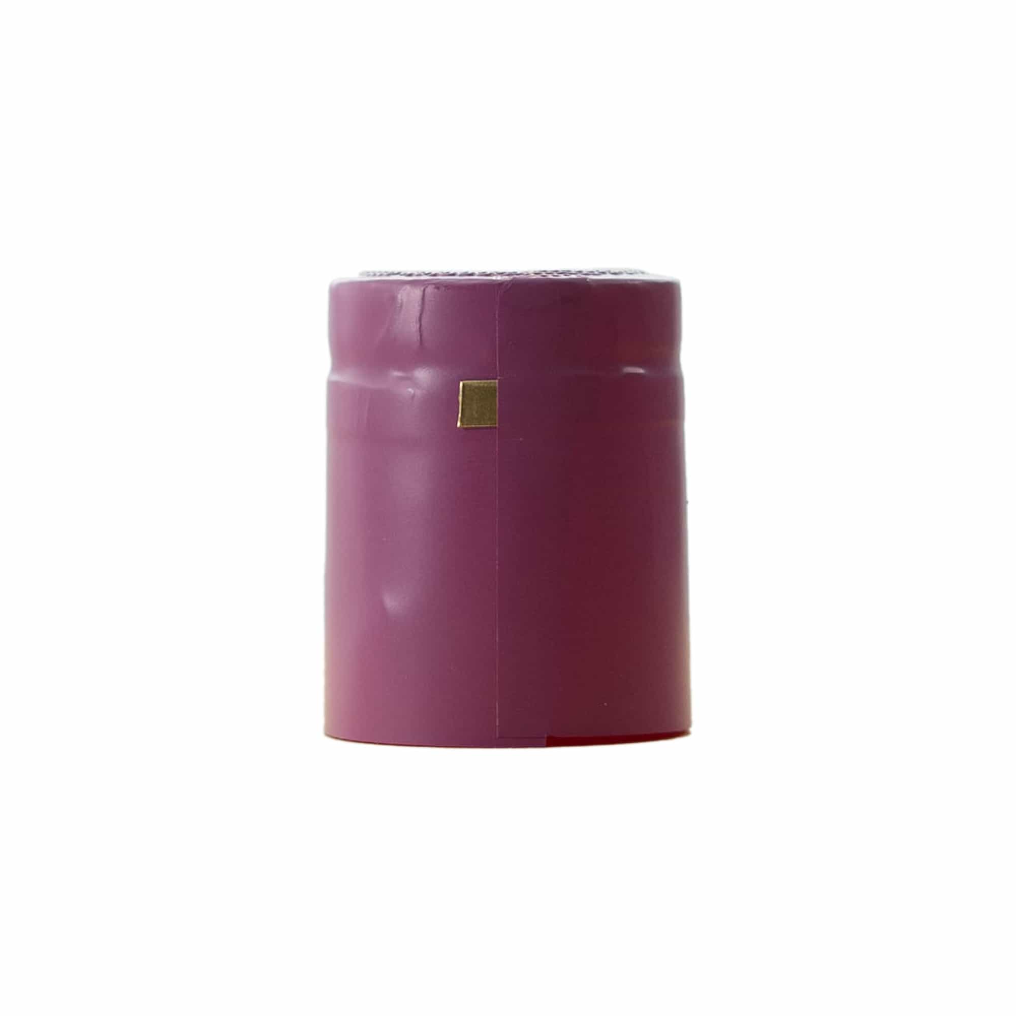 Capsule termoretractabile 32x41, material plastic PVC, fucsia