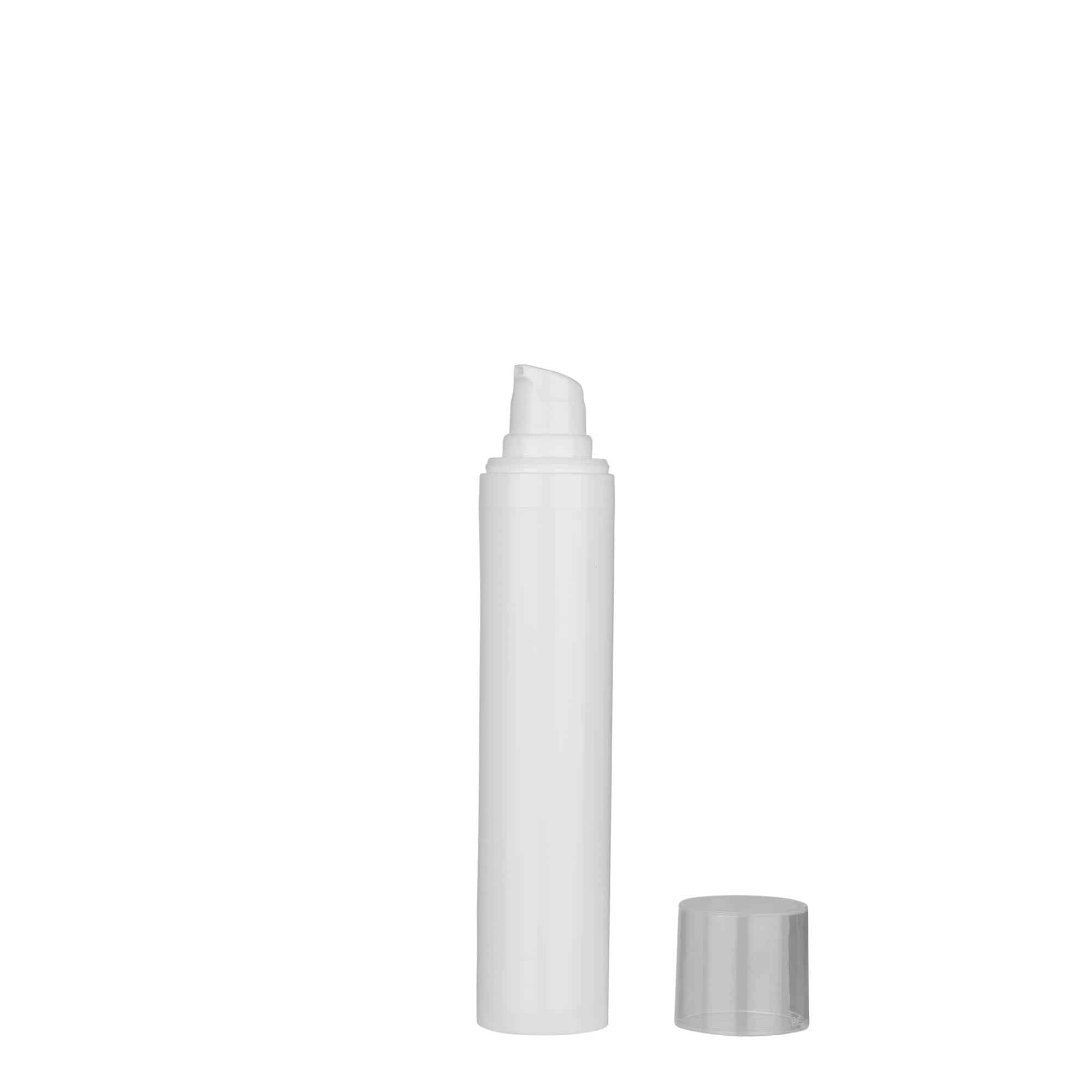 Dozator fără aer de 50 ml „Micro”, material plastic PP, alb