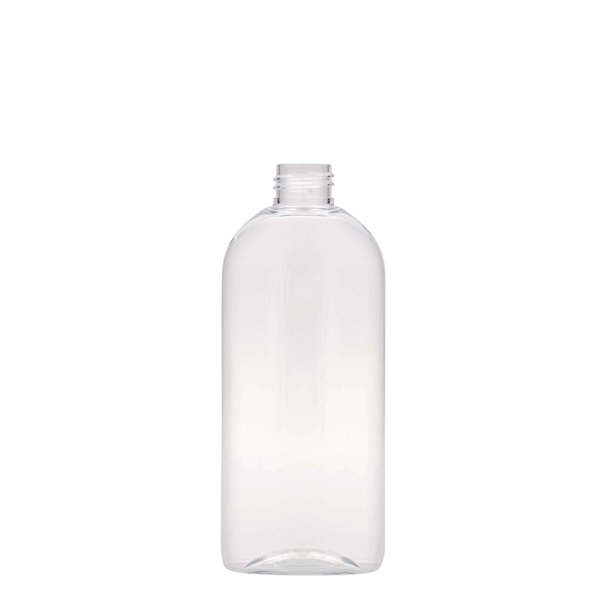 Sticlă PET de 250 ml „Iris”, ovală, material plastic, închidere: GPI 24/410