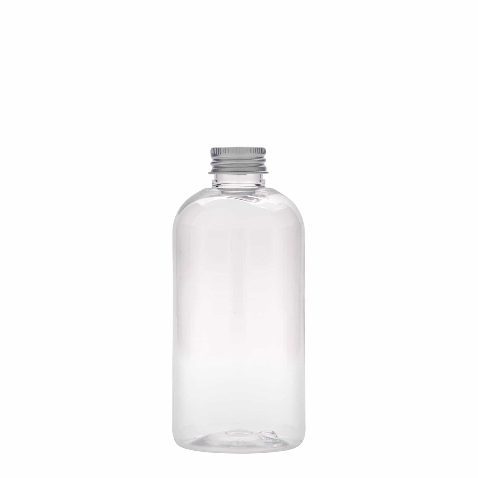 Sticlă PET de 250 ml „Boston”, material plastic, închidere: GPI 24/410