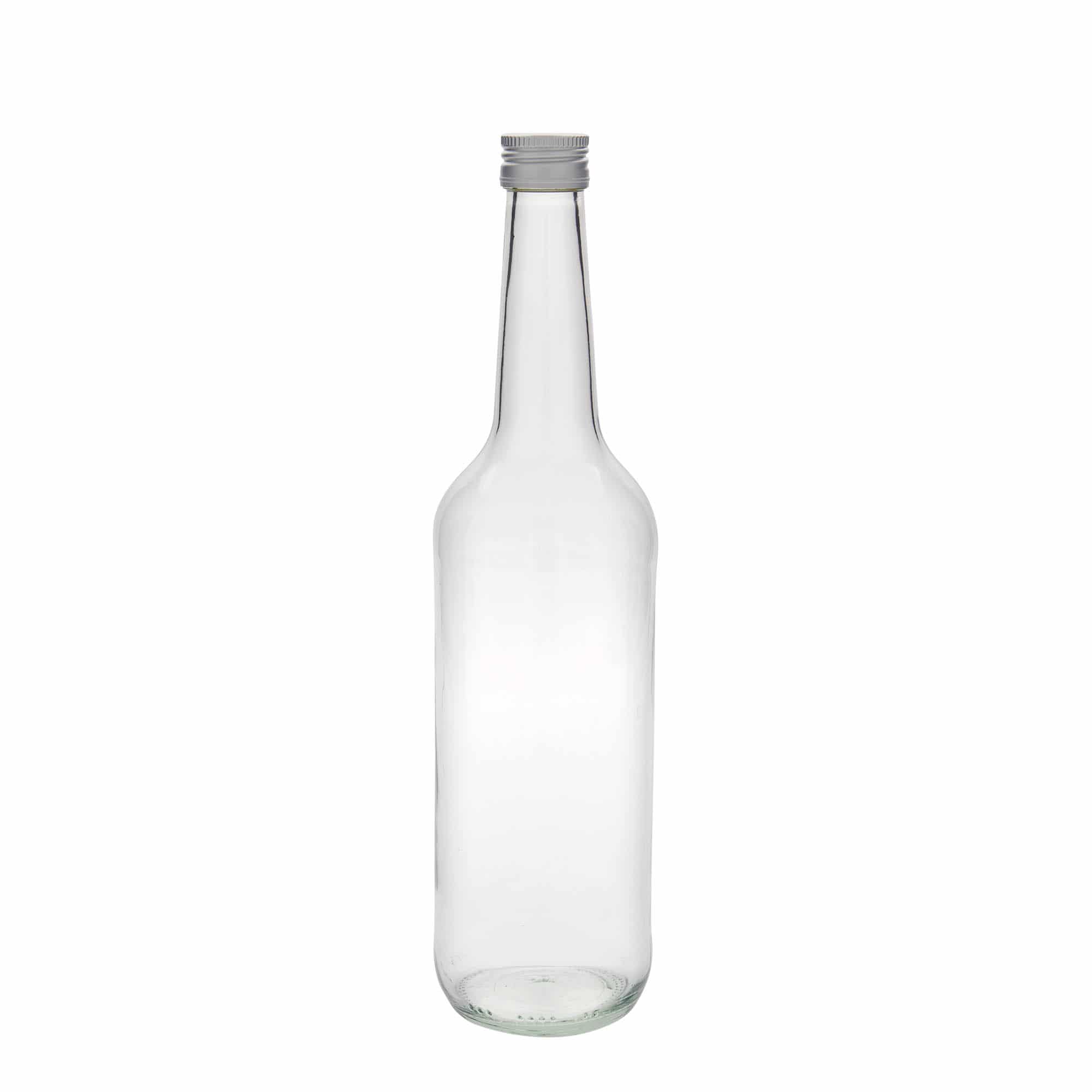 Sticlă din sticlă cu gât drept de 700 ml, închidere: PP 28