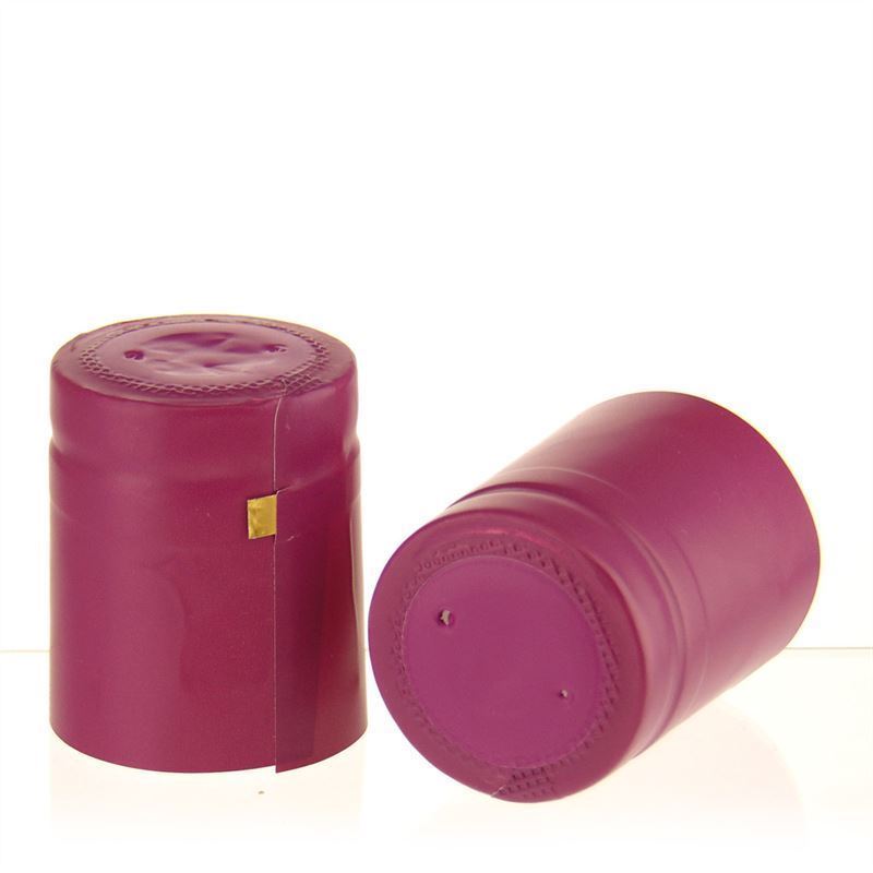 Capsule termoretractabile 32x41, material plastic PVC, fucsia