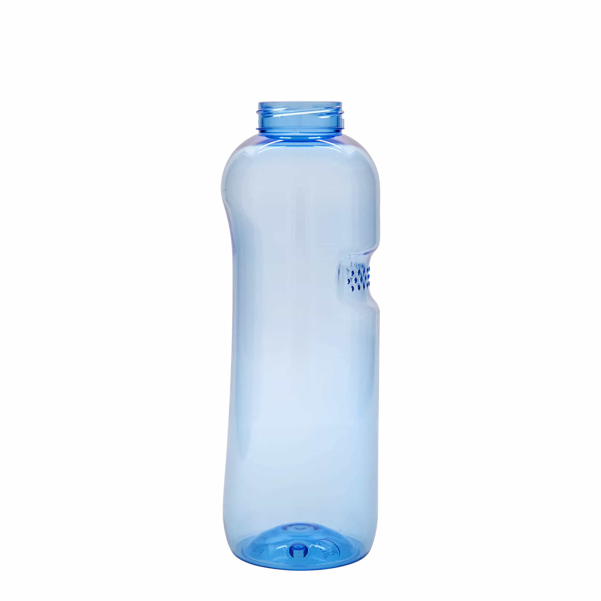 Sticlă de băut PET de 1.000 ml „Kavodrink”, plastic, albastru