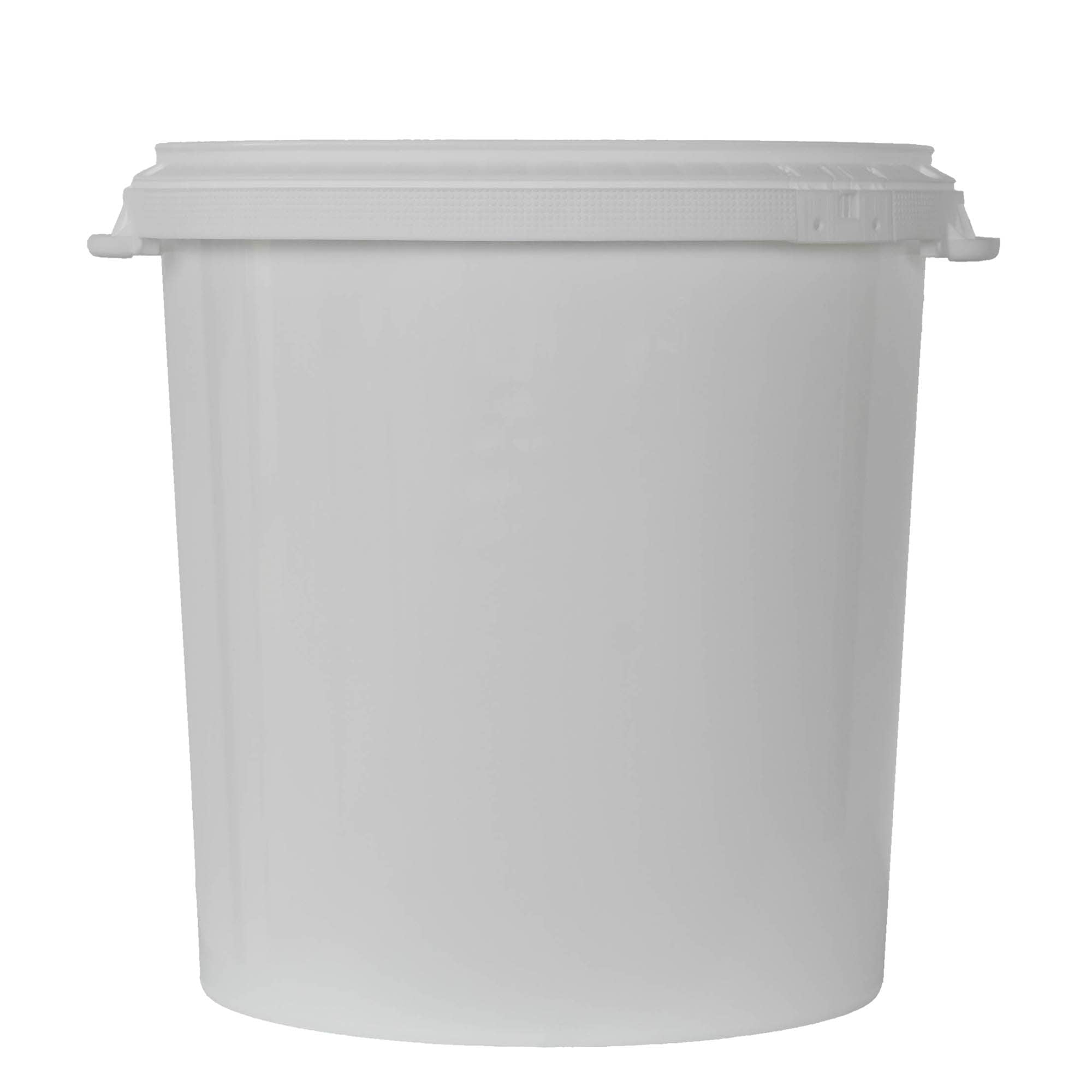 Găleată de 30 l, material plastic PP, albă