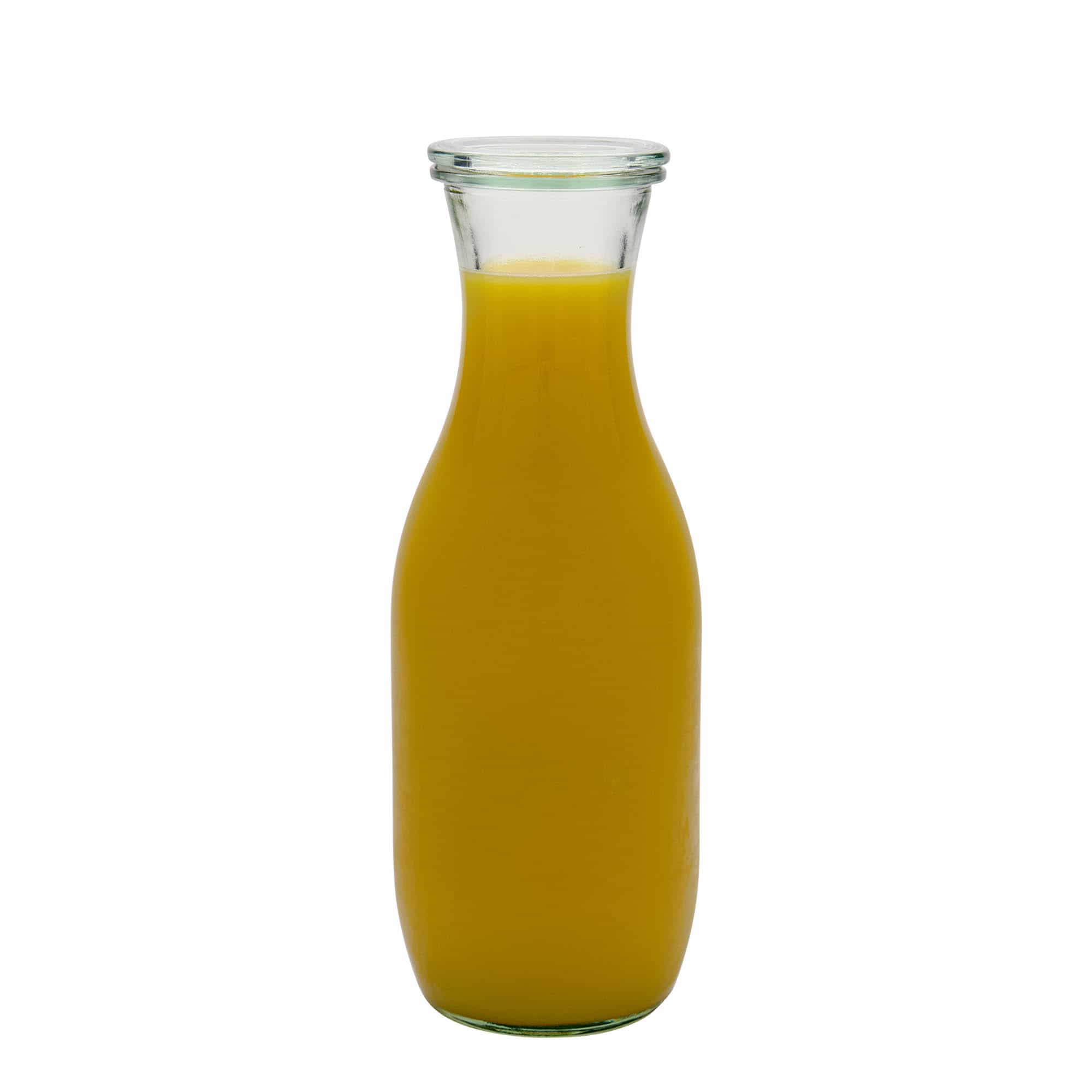 Sticlă de suc WECK de 1.000 ml, închidere: Margine rotundă