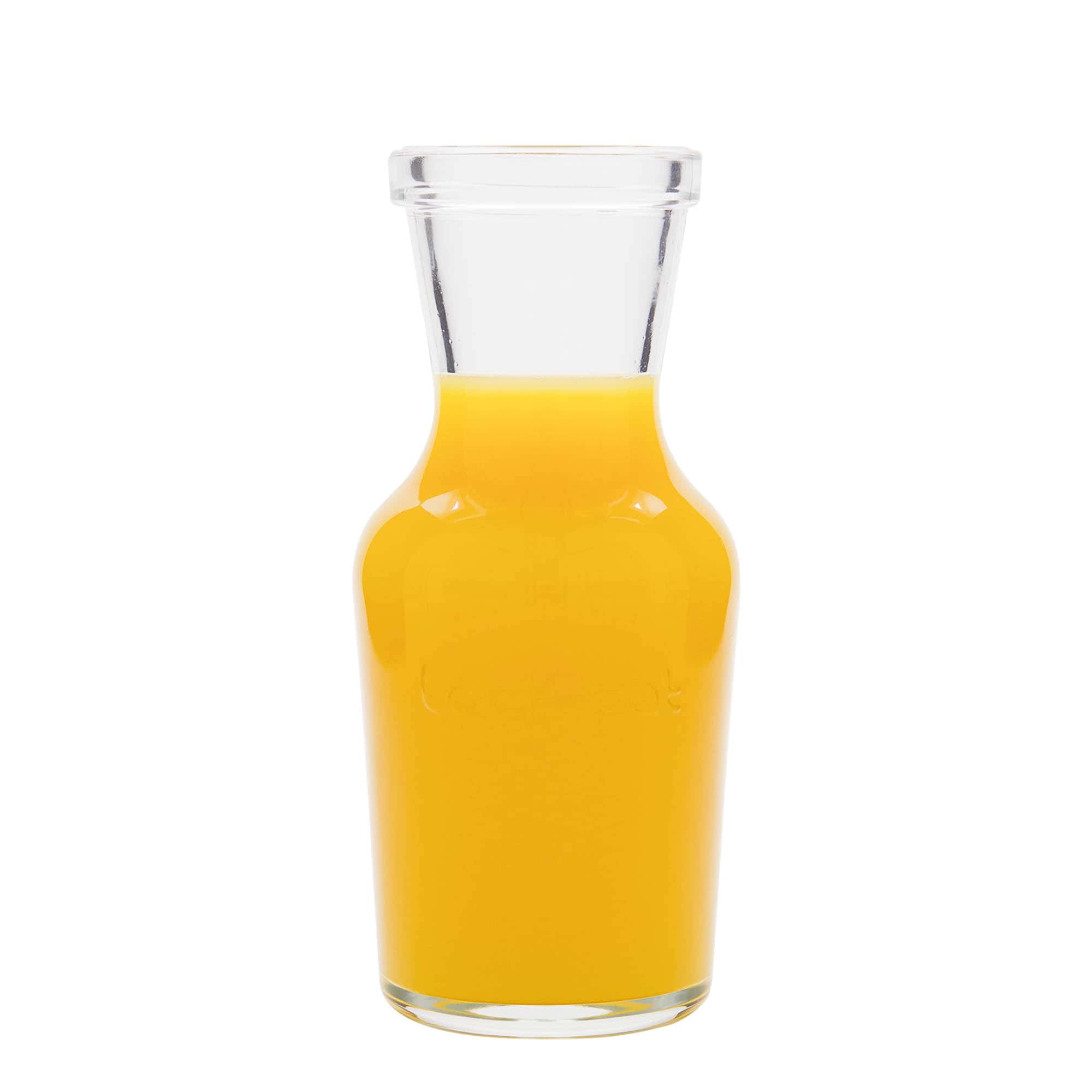 Carafă de sticlă de 500 ml „Lock-Eat”, închidere: Capac ermetic