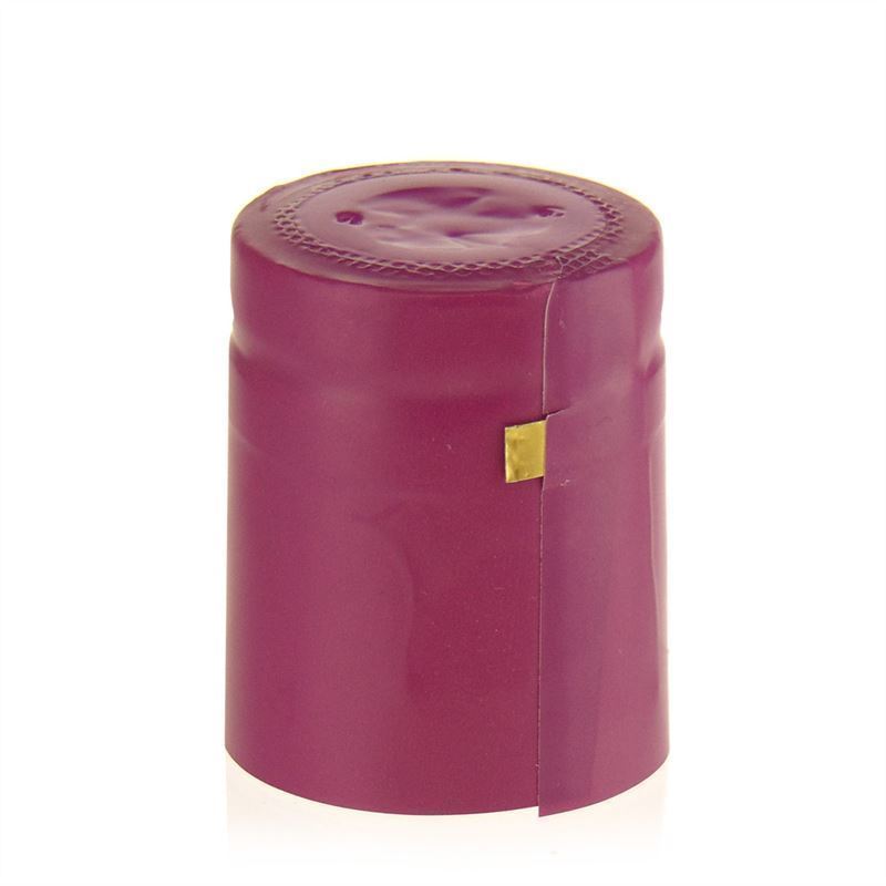 Capsule termoretractabile 32x41, material plastic PVC, fucsia