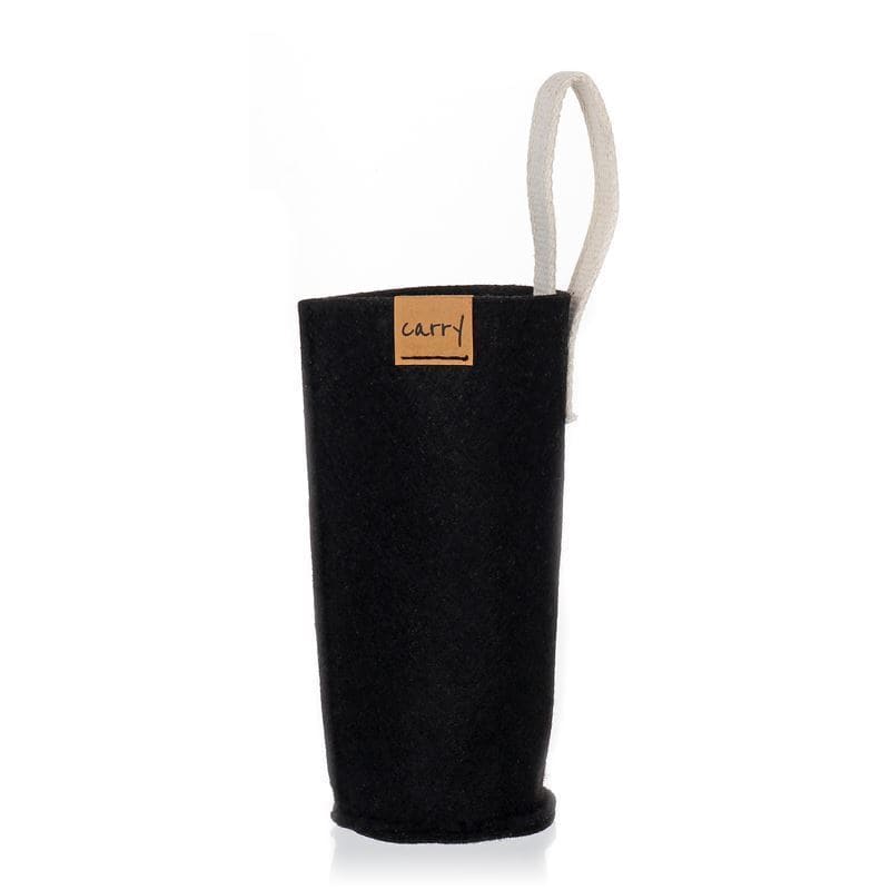 Husă CARRY Sleeve, material textil, negru