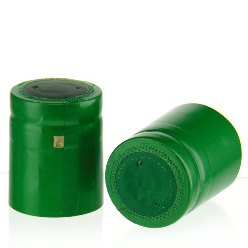 Capsule termoretractabile 32x41, material plastic PVC, verde