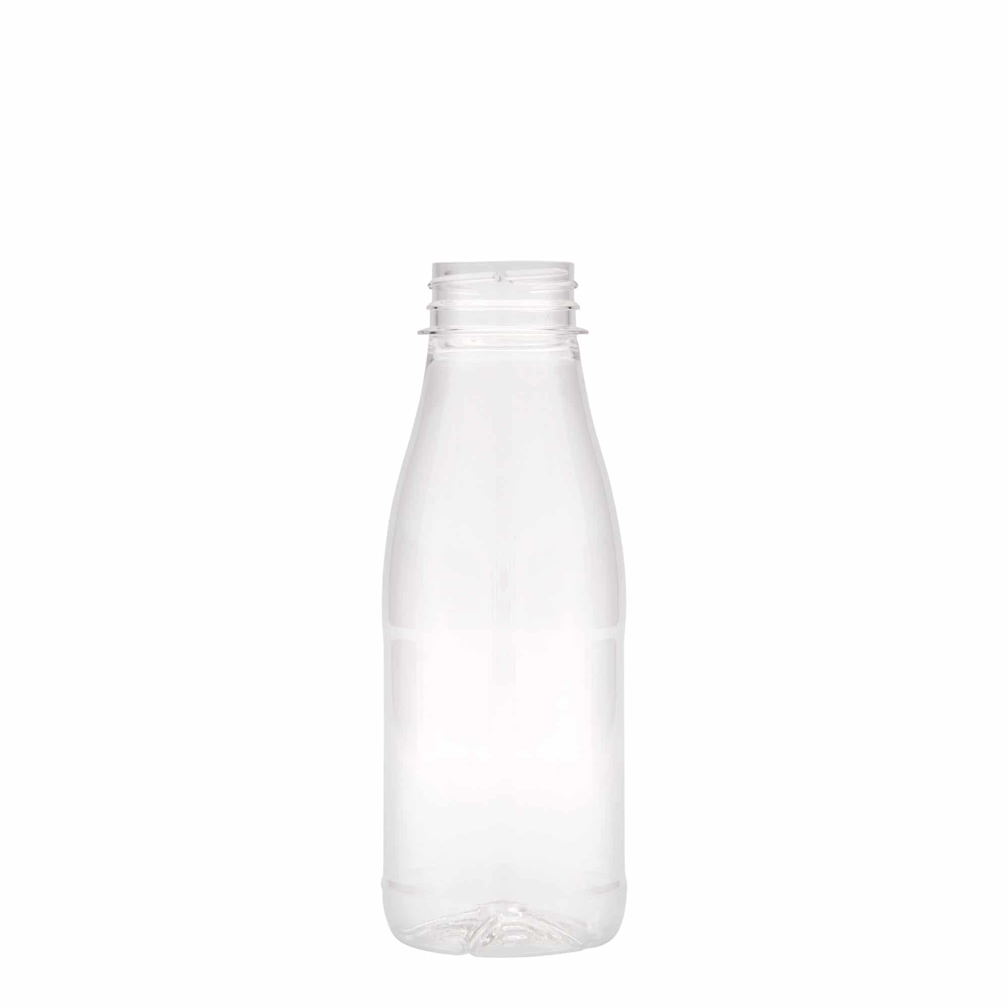 Sticlă PET de 330 ml „Milk and Juice”, material plastic, închidere: 38 mm