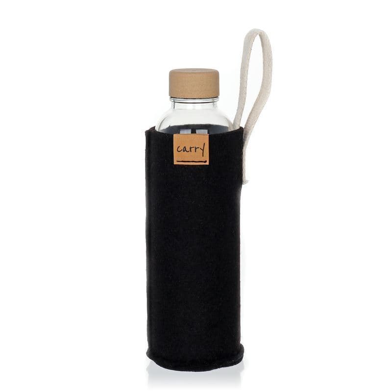 Husă CARRY Sleeve, material textil, negru