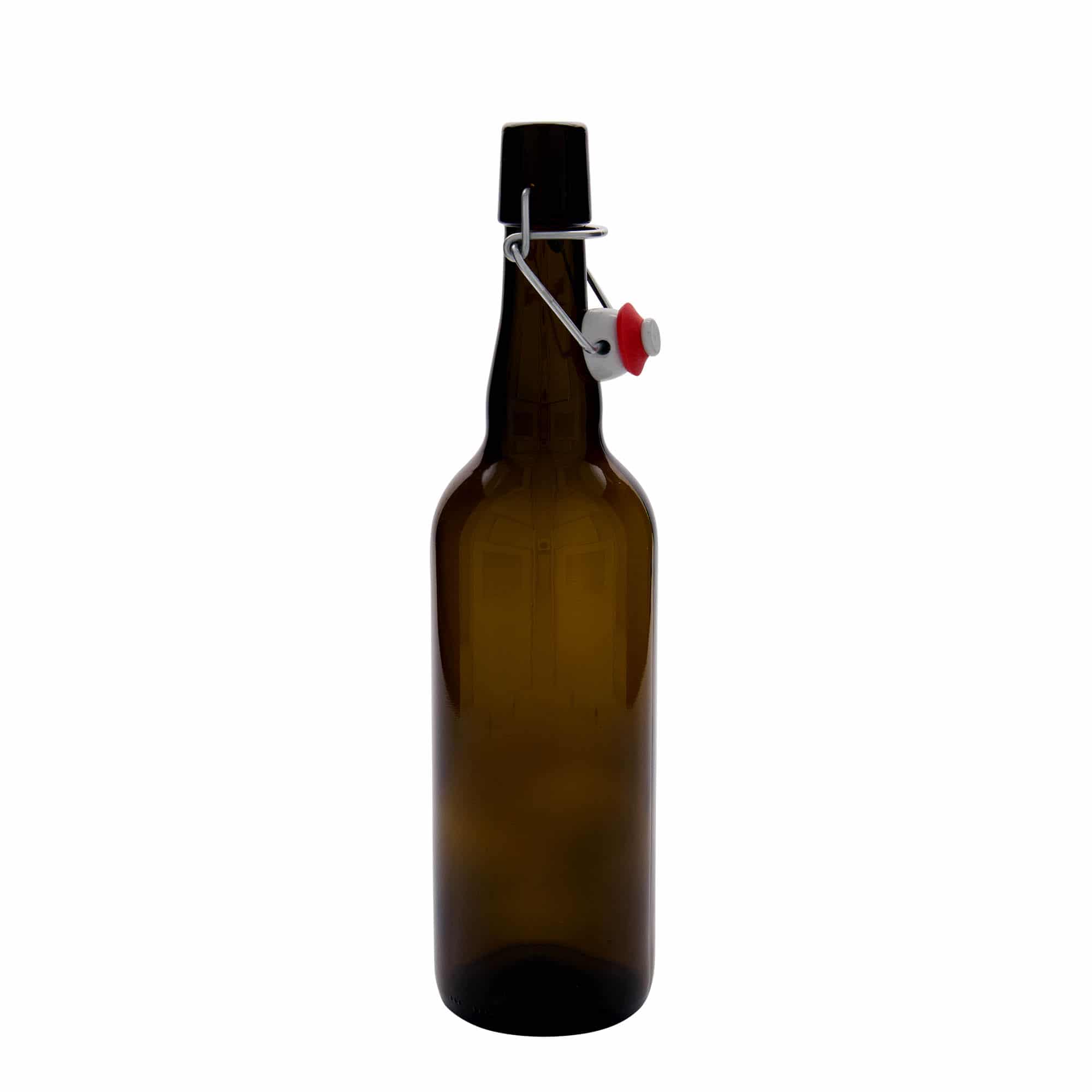 Sticlă de bere de 750 ml Belgia, sticlă, maro, închidere: Dop tip Swing top