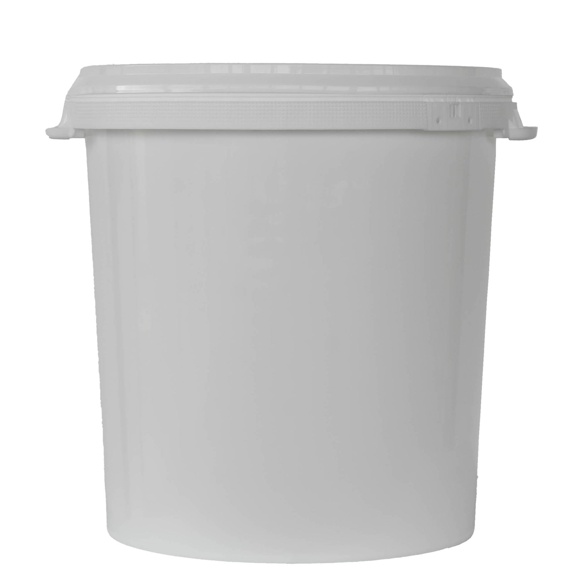 Găleată de 30 l, material plastic PP, albă