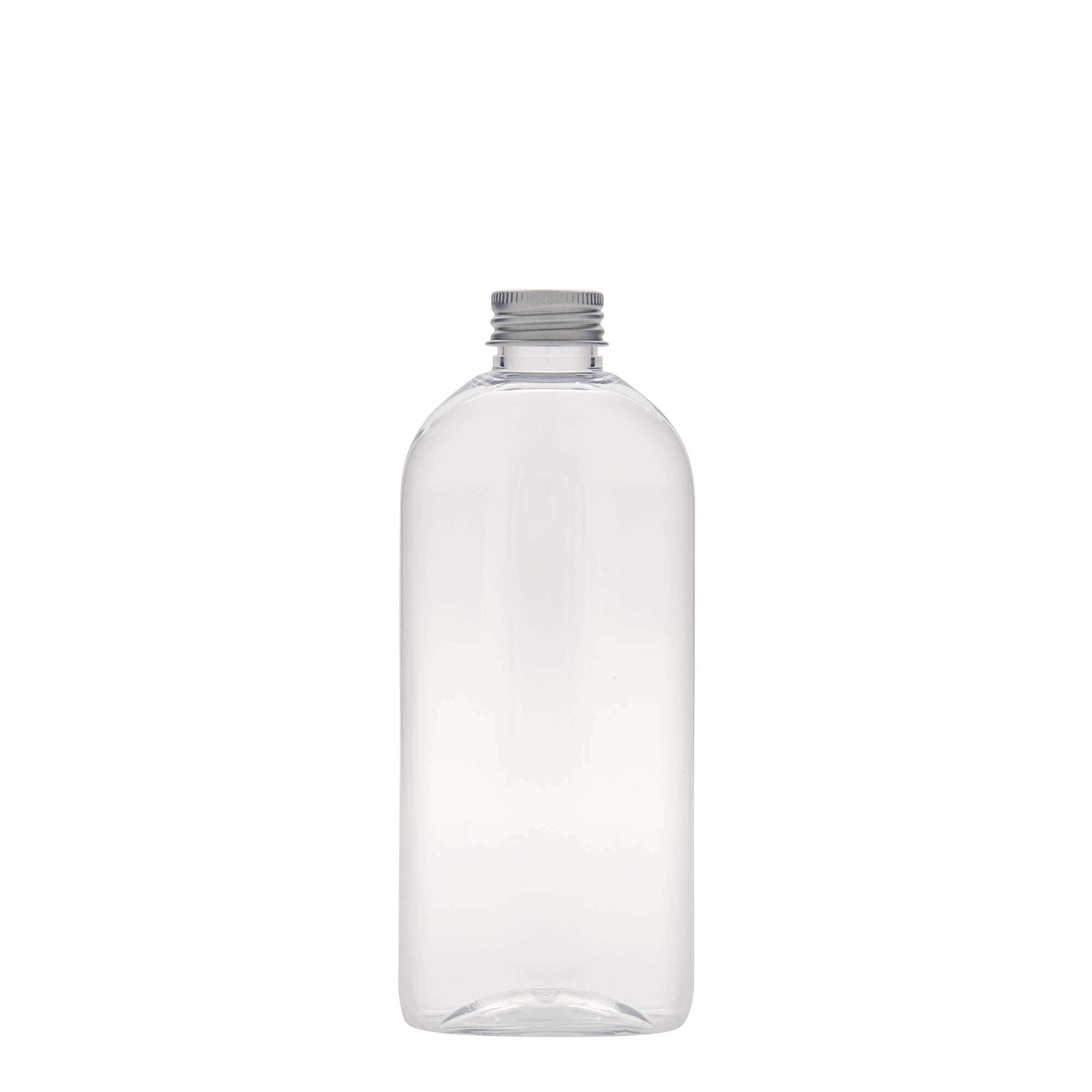 Sticlă PET de 250 ml „Iris”, ovală, material plastic, închidere: GPI 24/410