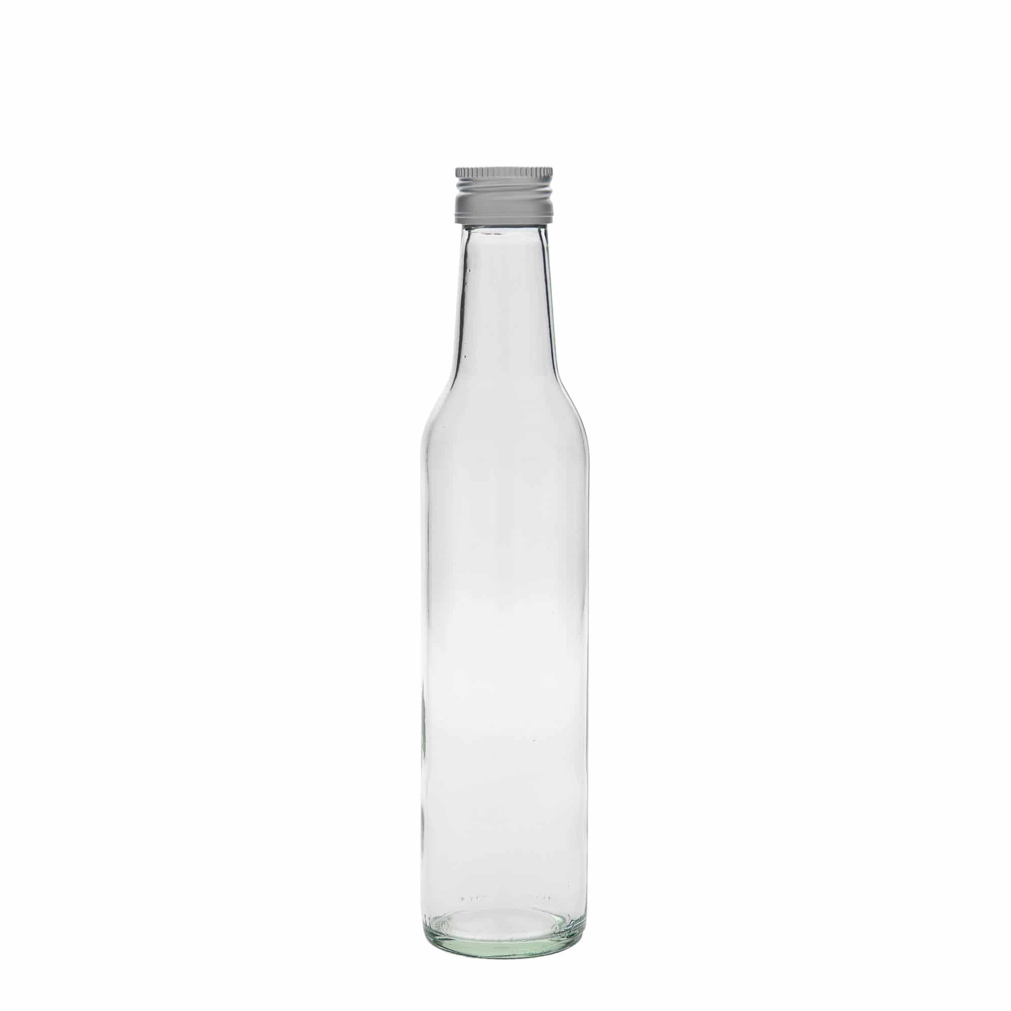 Sticlă din sticlă de 250 ml „Cilindrica”, închidere: PP 28