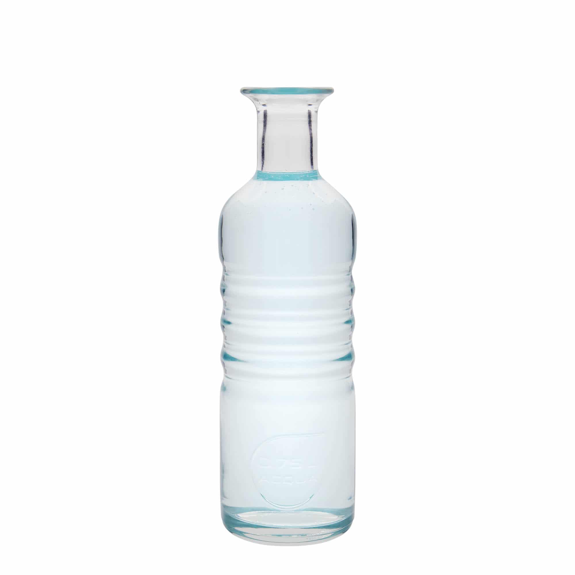 Sticlă din sticlă de 750 ml „Optima Acqua”, închidere: Dop de plută