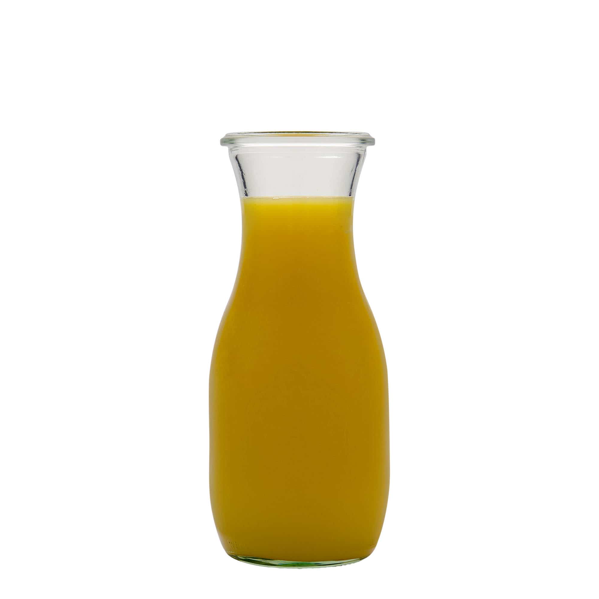 Sticlă de suc WECK de 500 ml, închidere: Margine rotundă