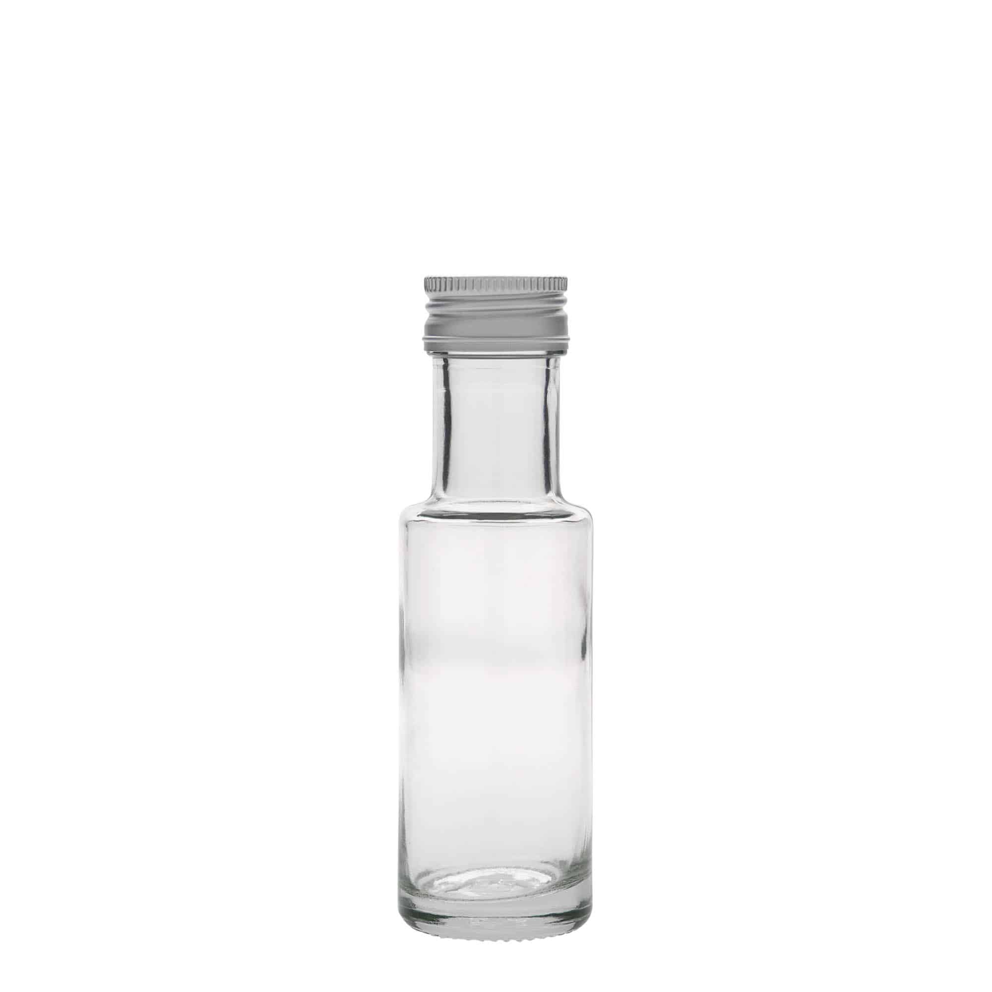 Sticlă din sticlă de 100 ml „Dorica”, închidere: PP 31,5