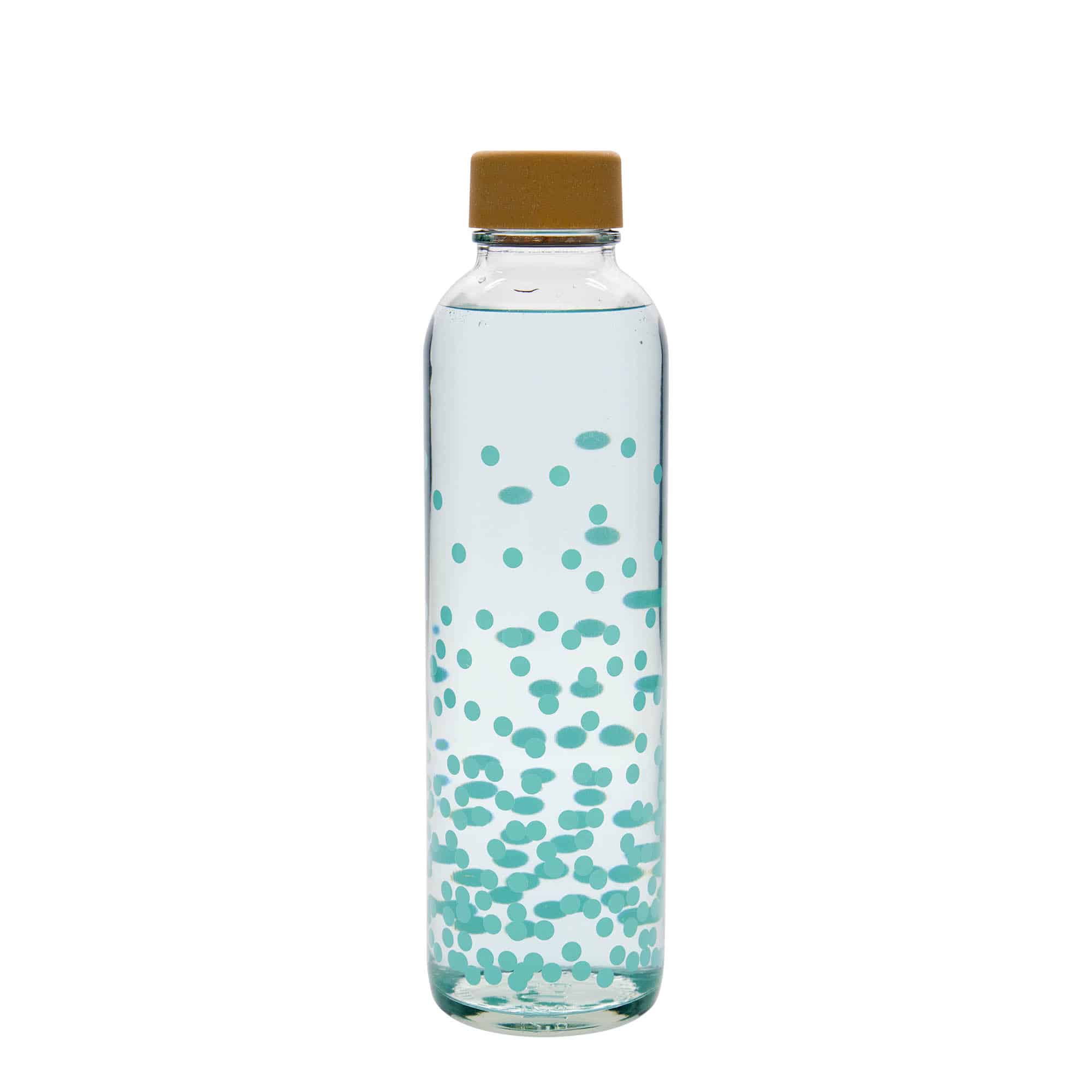 Sticlă de băut de 700 ml CARRY Bottle, motiv decorativ: Pure Happiness, închidere: Capac filetat