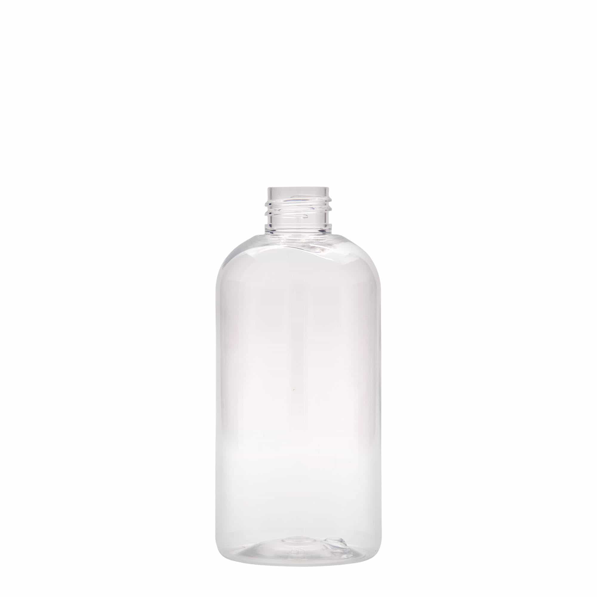 Sticlă PET de 250 ml „Boston”, material plastic, închidere: GPI 24/410