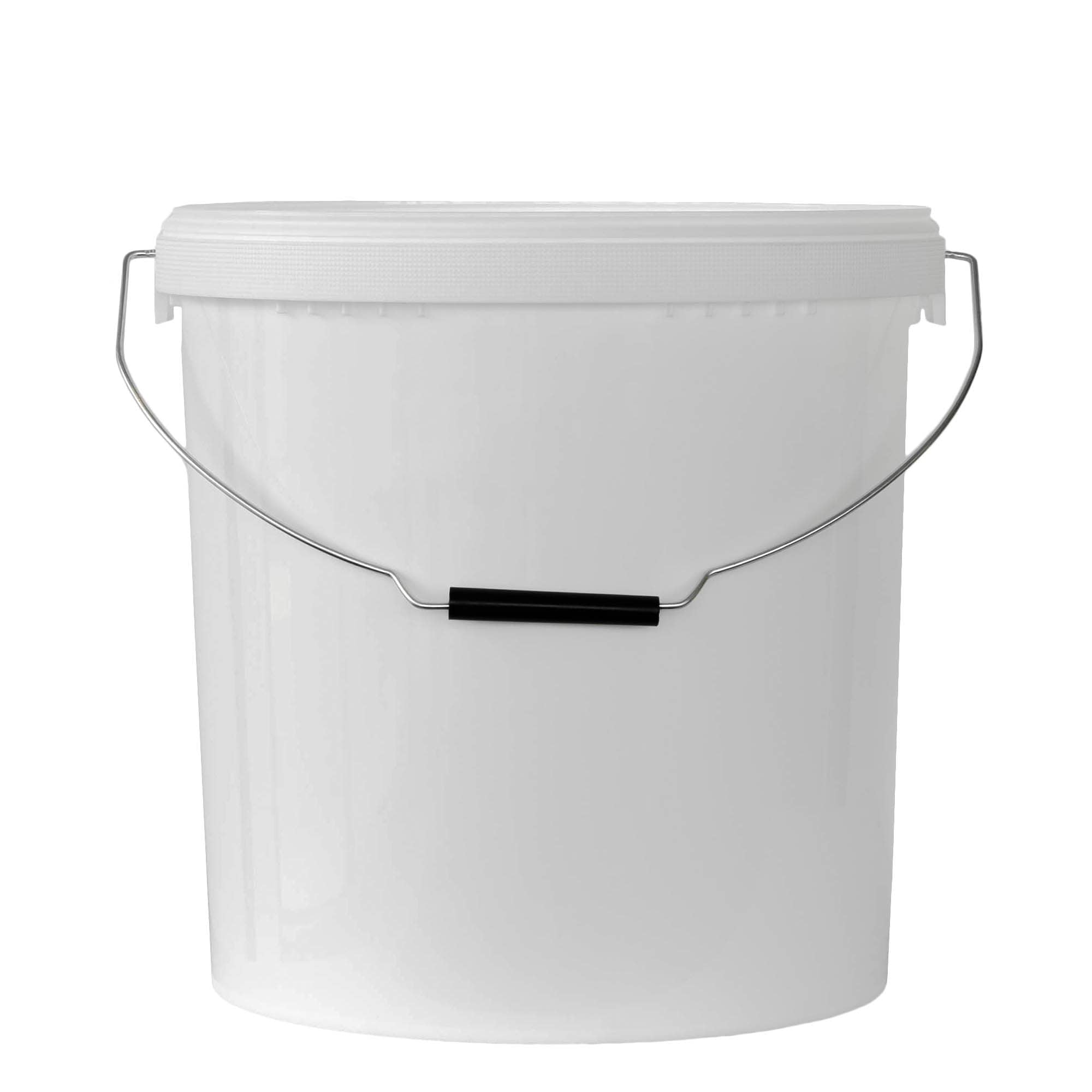 Găleată de 20 l, material plastic PP, albă