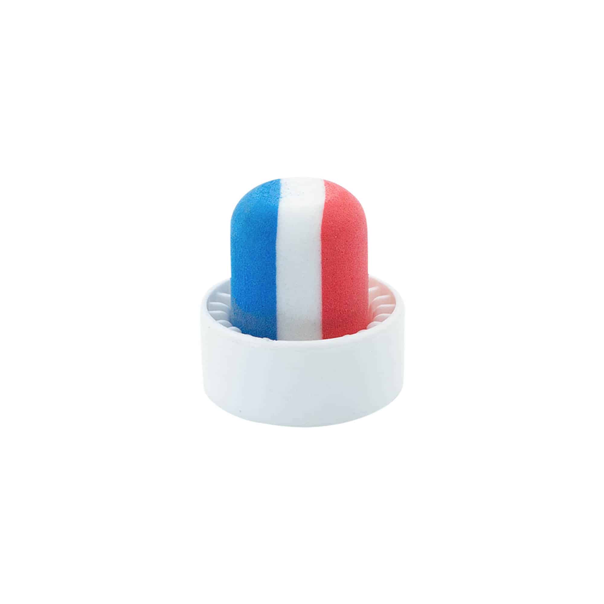 Dop tip ciupercă 19 mm „Franța”, plastic, multicolor, pentru închidere: Dop de plută