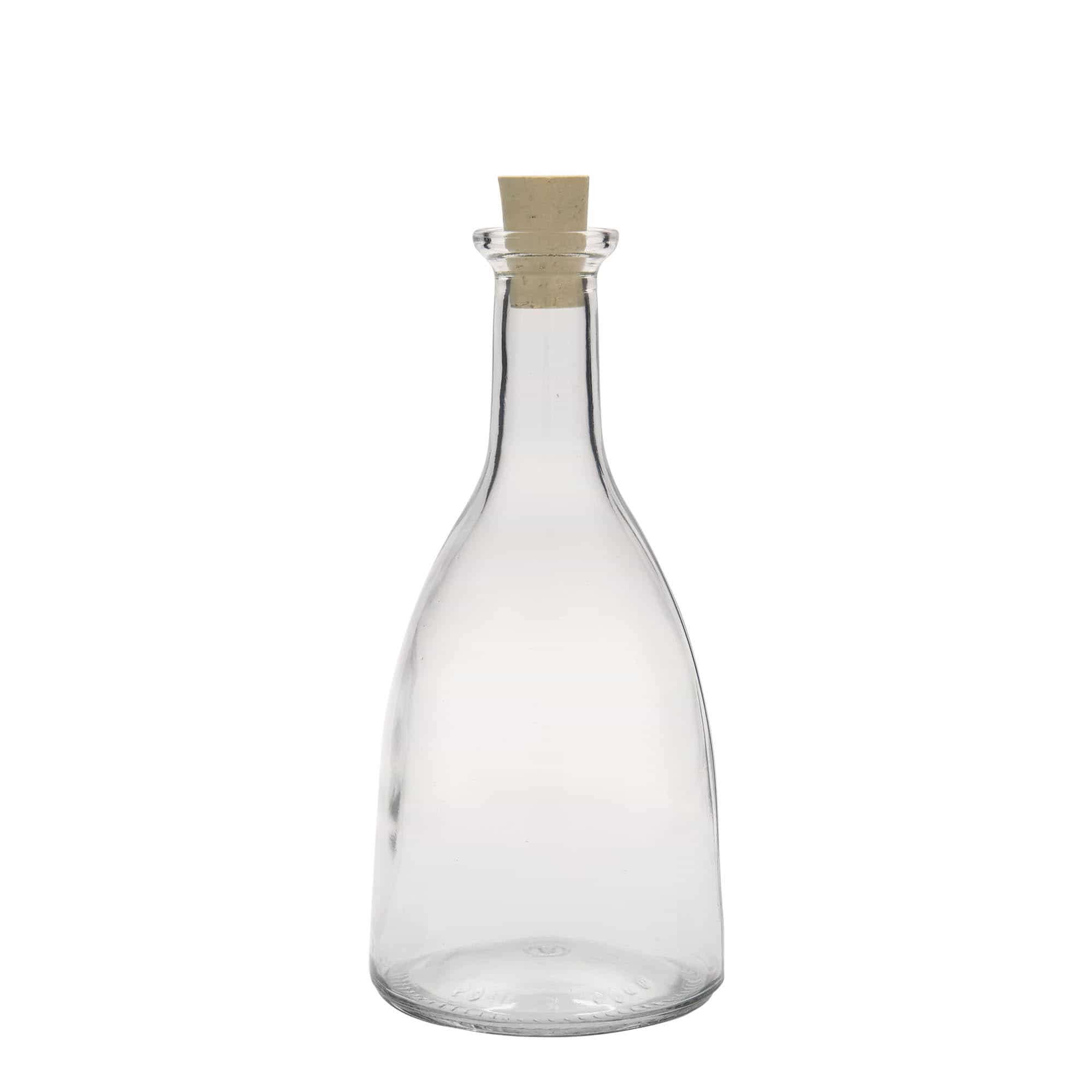 Sticlă din sticlă de 500 ml „Viola”, închidere: Dop de plută